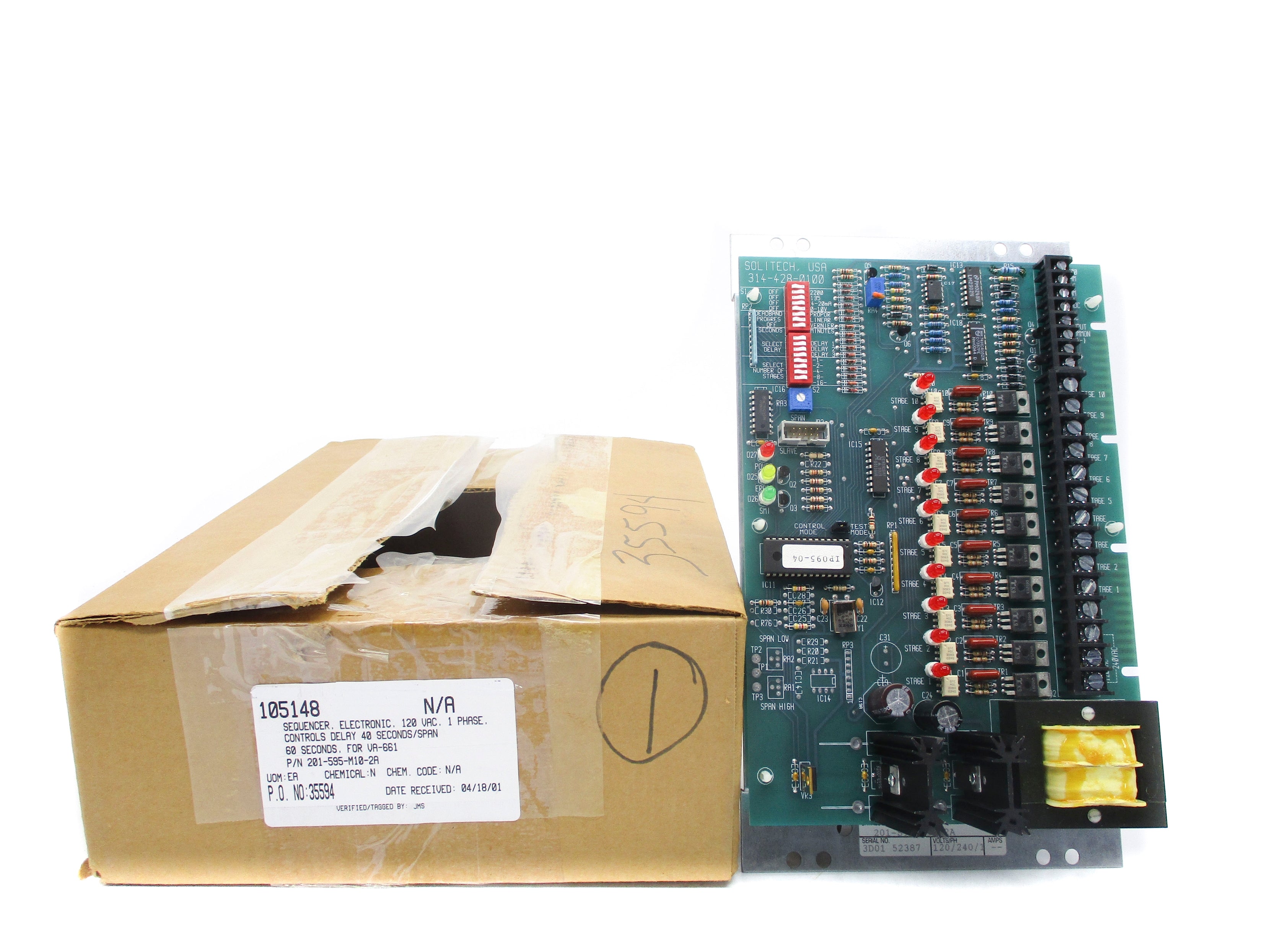 INDEECO CONTROLS 201-S95-M10-2A NSMP