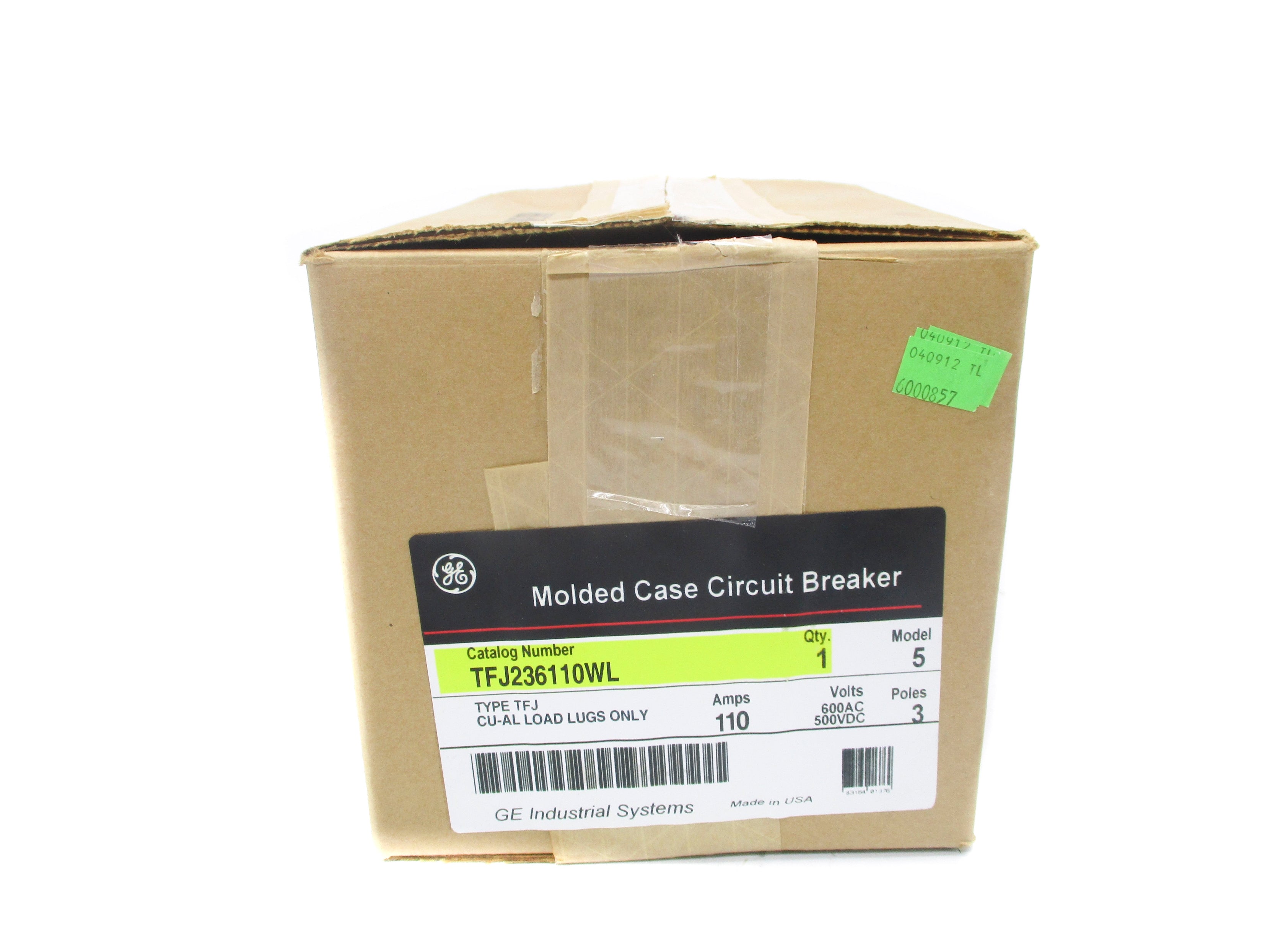 GENERAL ELECTRIC TFJ236110WL 110A 600VAC NSMP