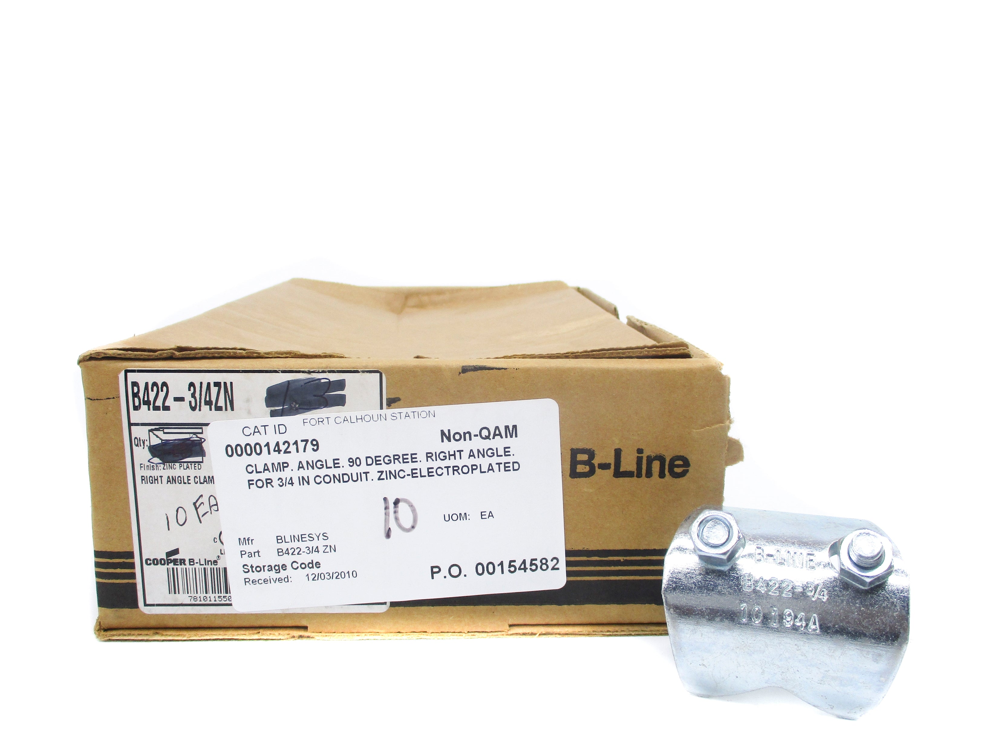 COOPER B-LINE B422-3/4ZN NSMP