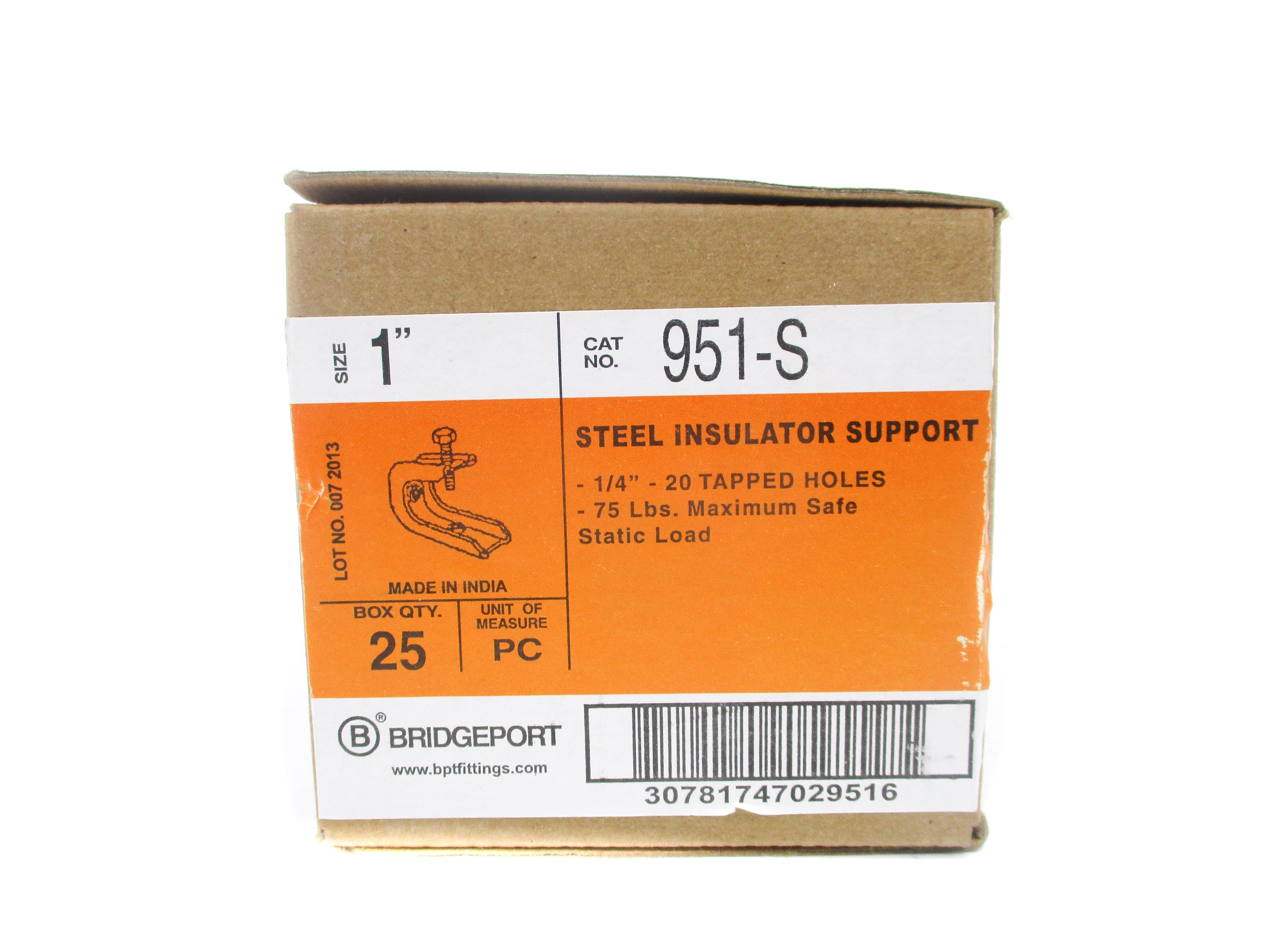 BRIDGEPORT 951-S (PKG OF 25) NSMP