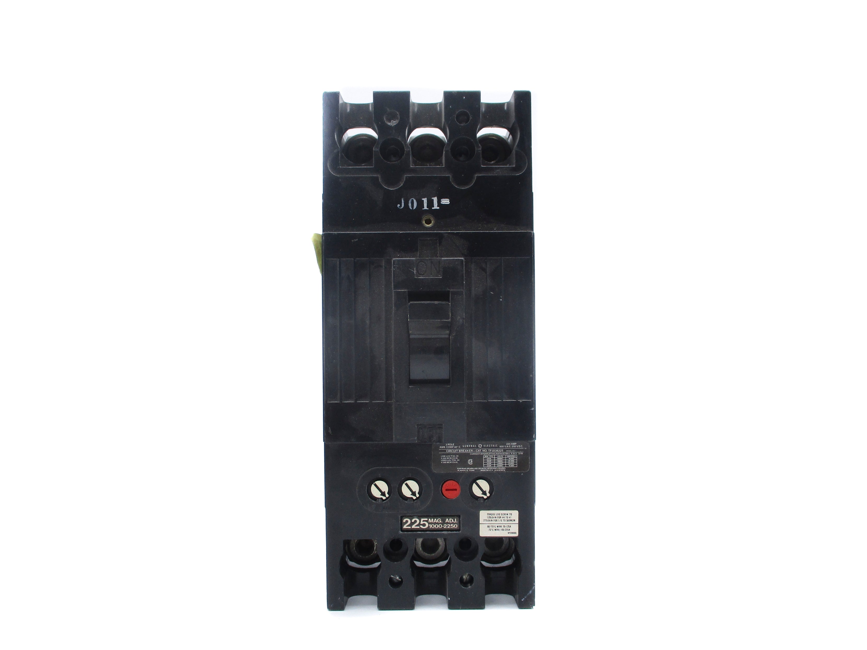 GENERAL ELECTRIC TFJ236225 225A 600VAC NSNP