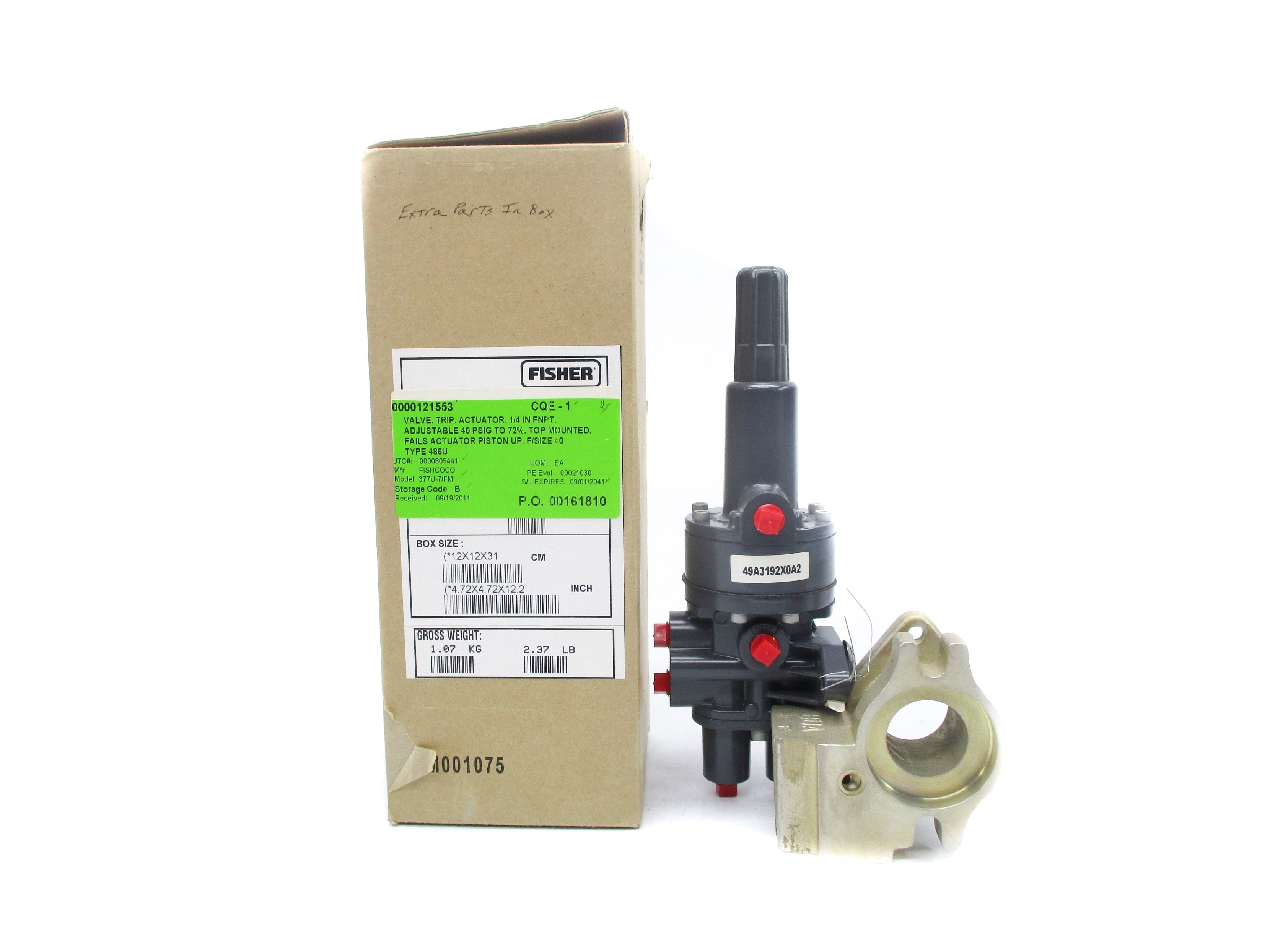 FISHER CONTROLS 49A3192X0A2 NSMP