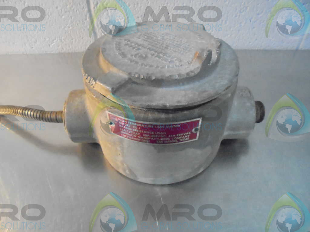 THERMON HL-1 HIGH TEMPERTURE LIMIT SWITCH *USED*