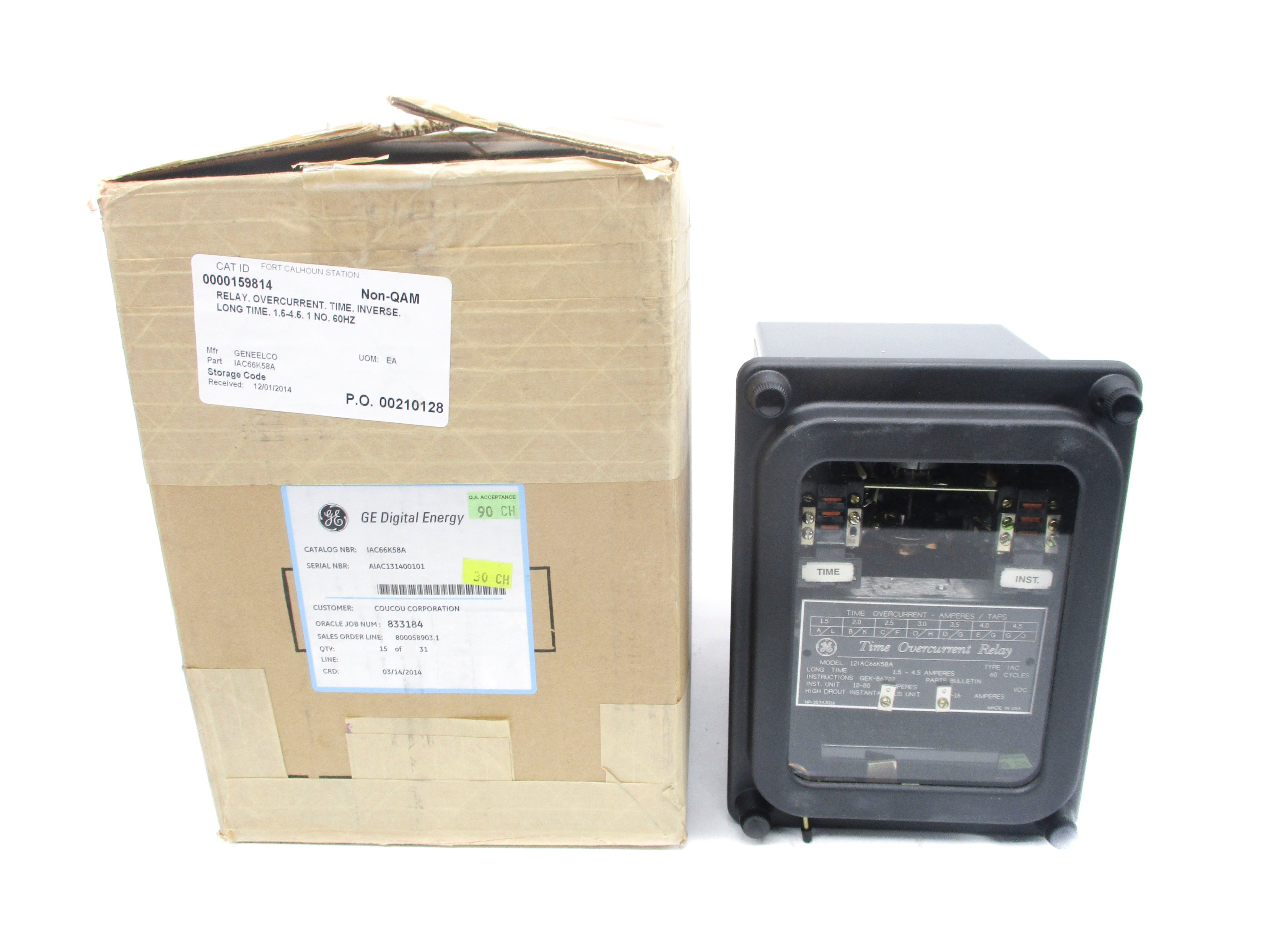 GENERAL ELECTRIC 12IAC66K58A 1.5-4.5A NSMP