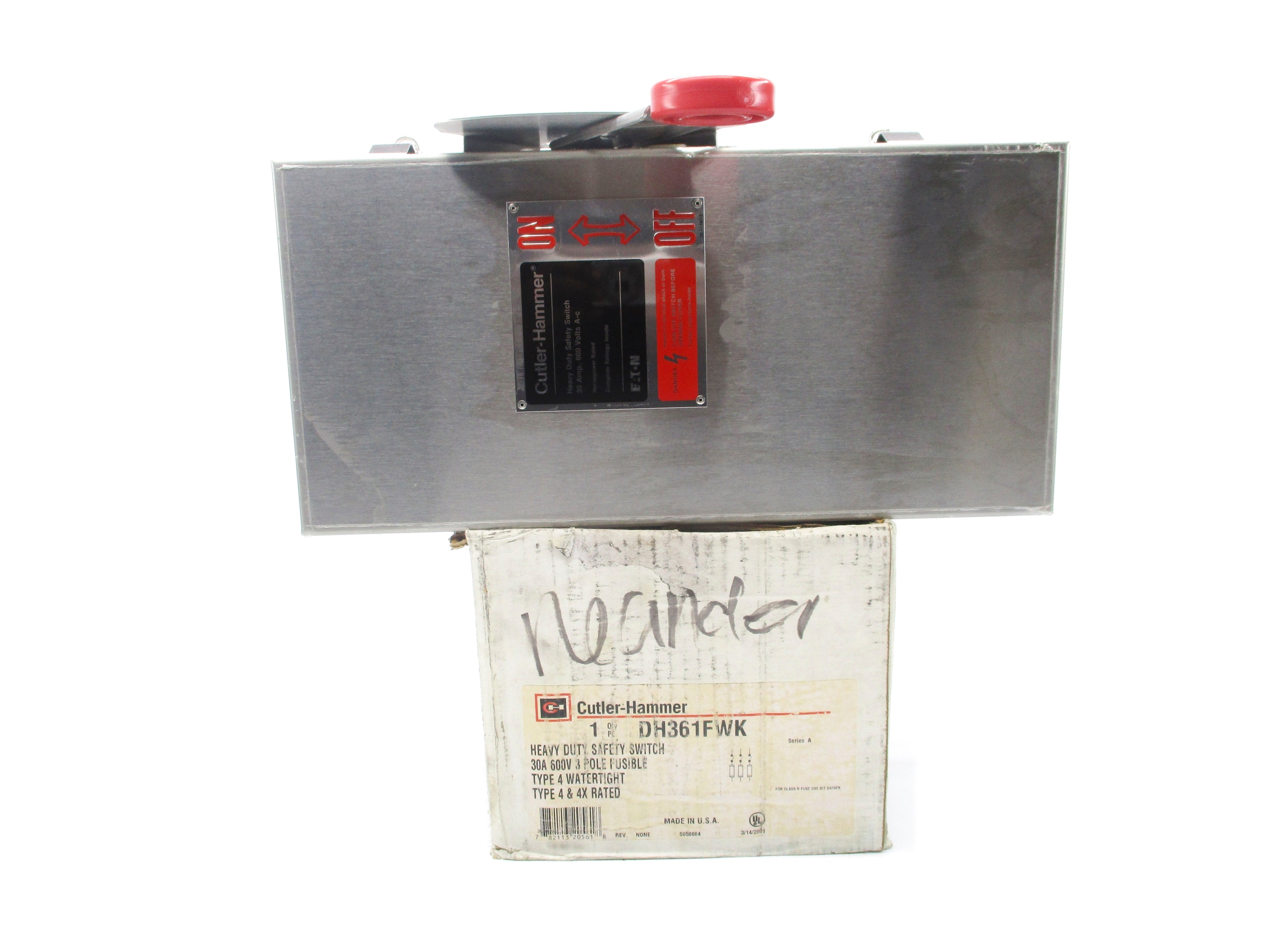 CUTLER HAMMER DH361FWK SER. A NSMP