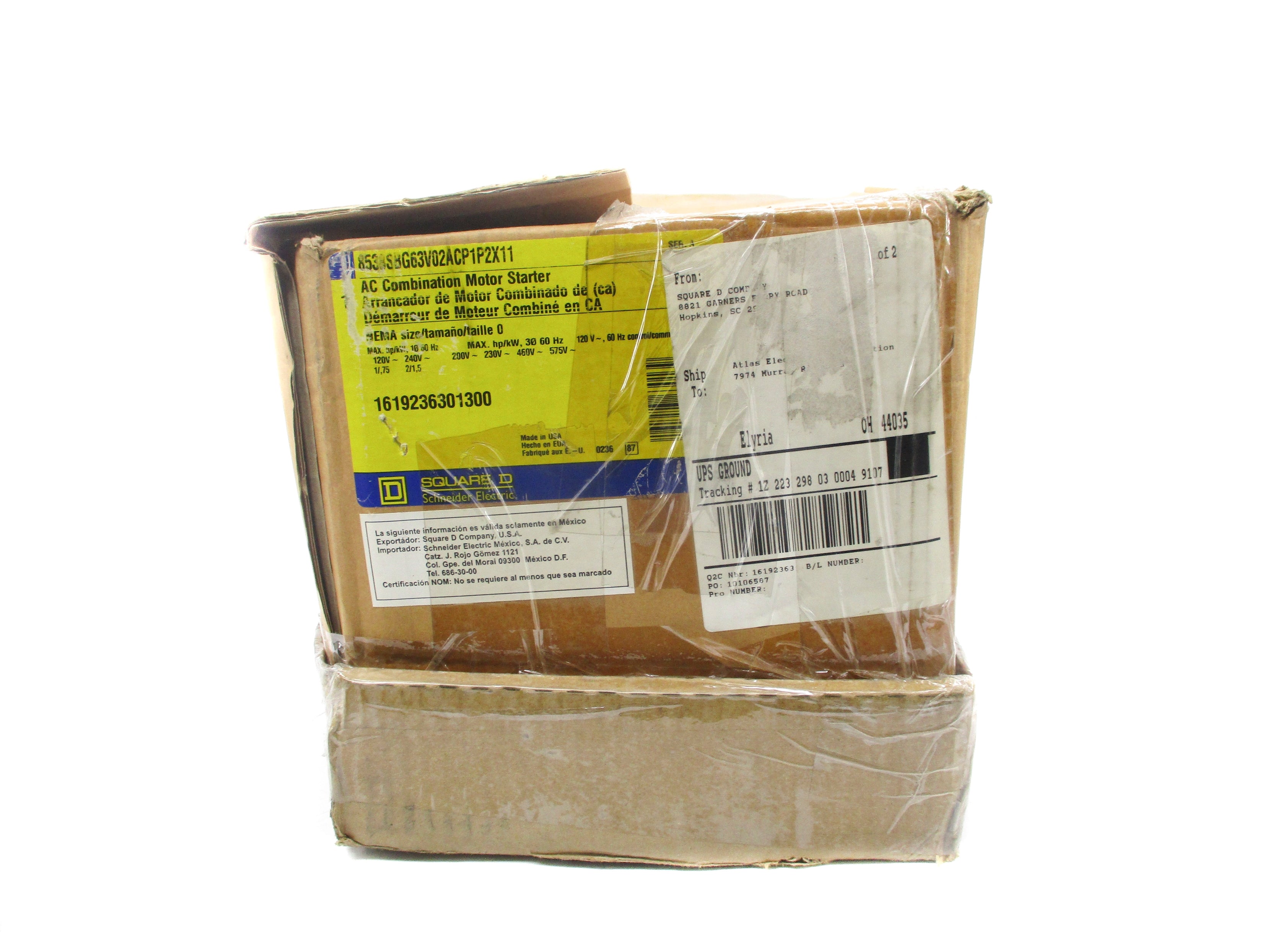 SQUARE D 8538SBG63V02ACP1P2X11 SER. A NSMP