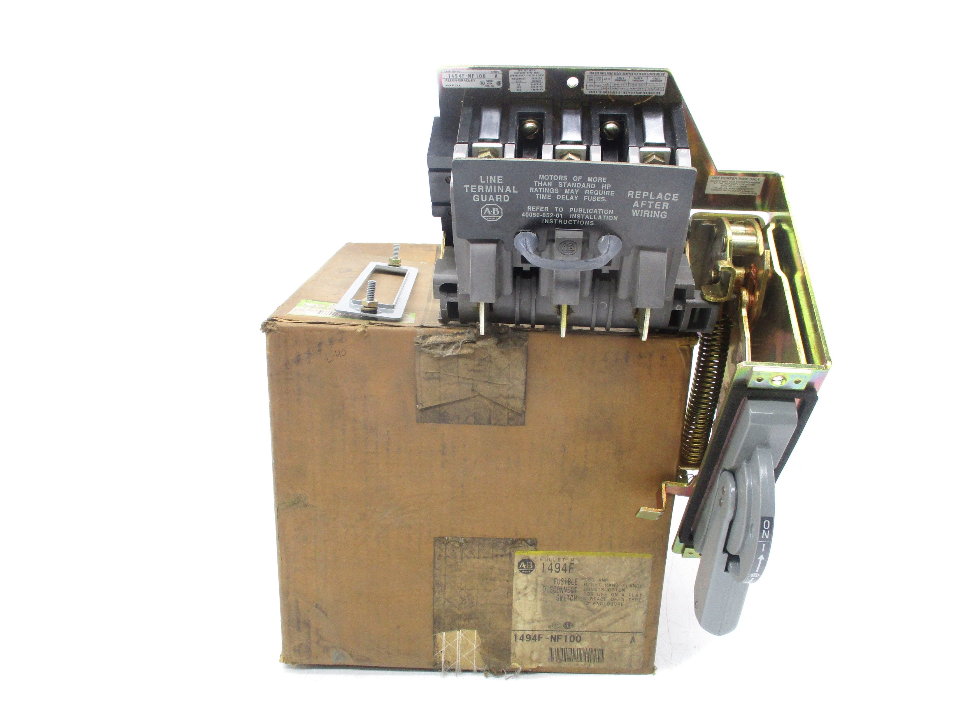 ALLEN BRADLEY 1494F-NF100 SER. A (BR/YL) NSMP