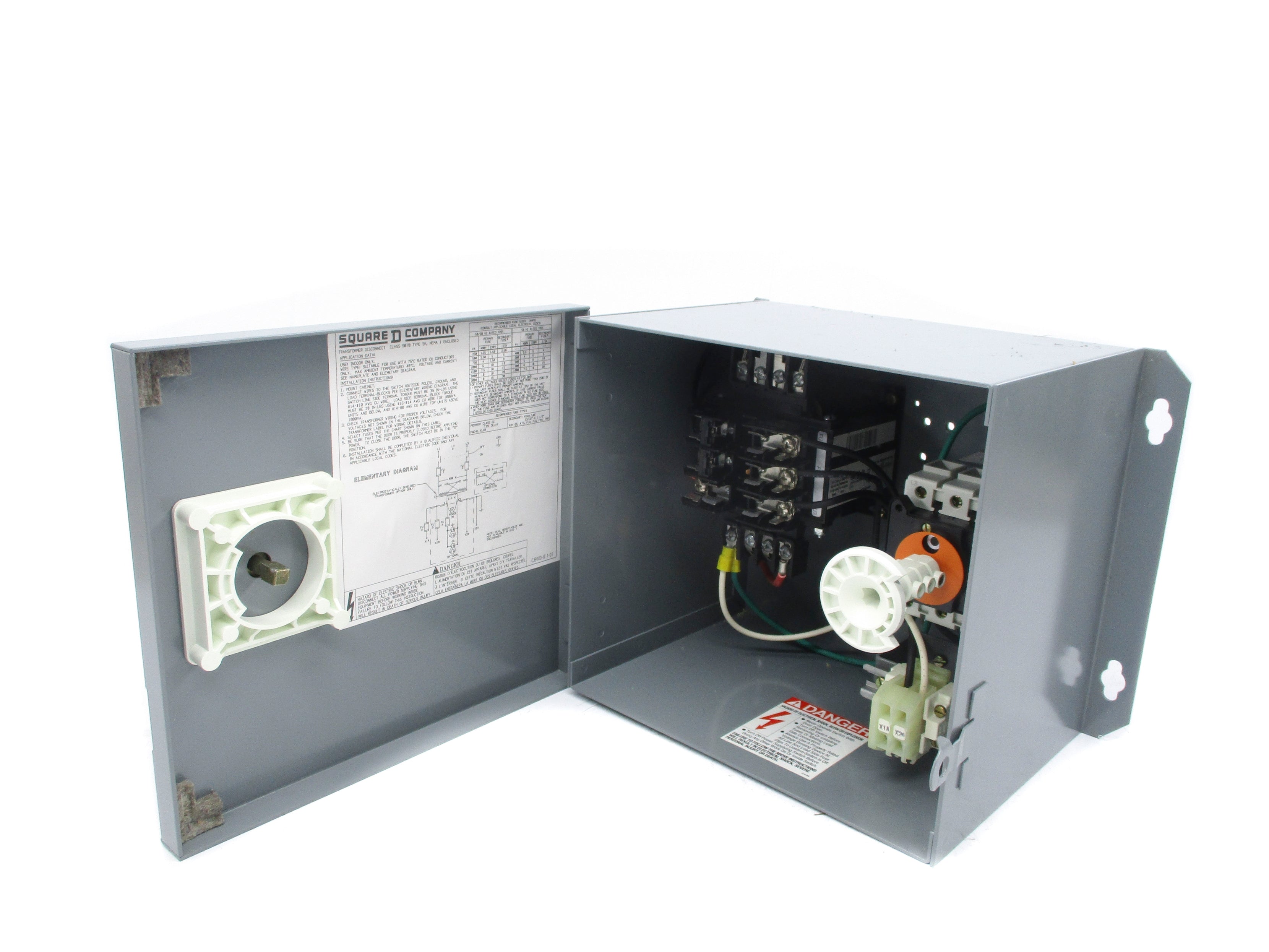 SQUARE D 9070SK250G1 SER. A 460V 2.17A NSNP