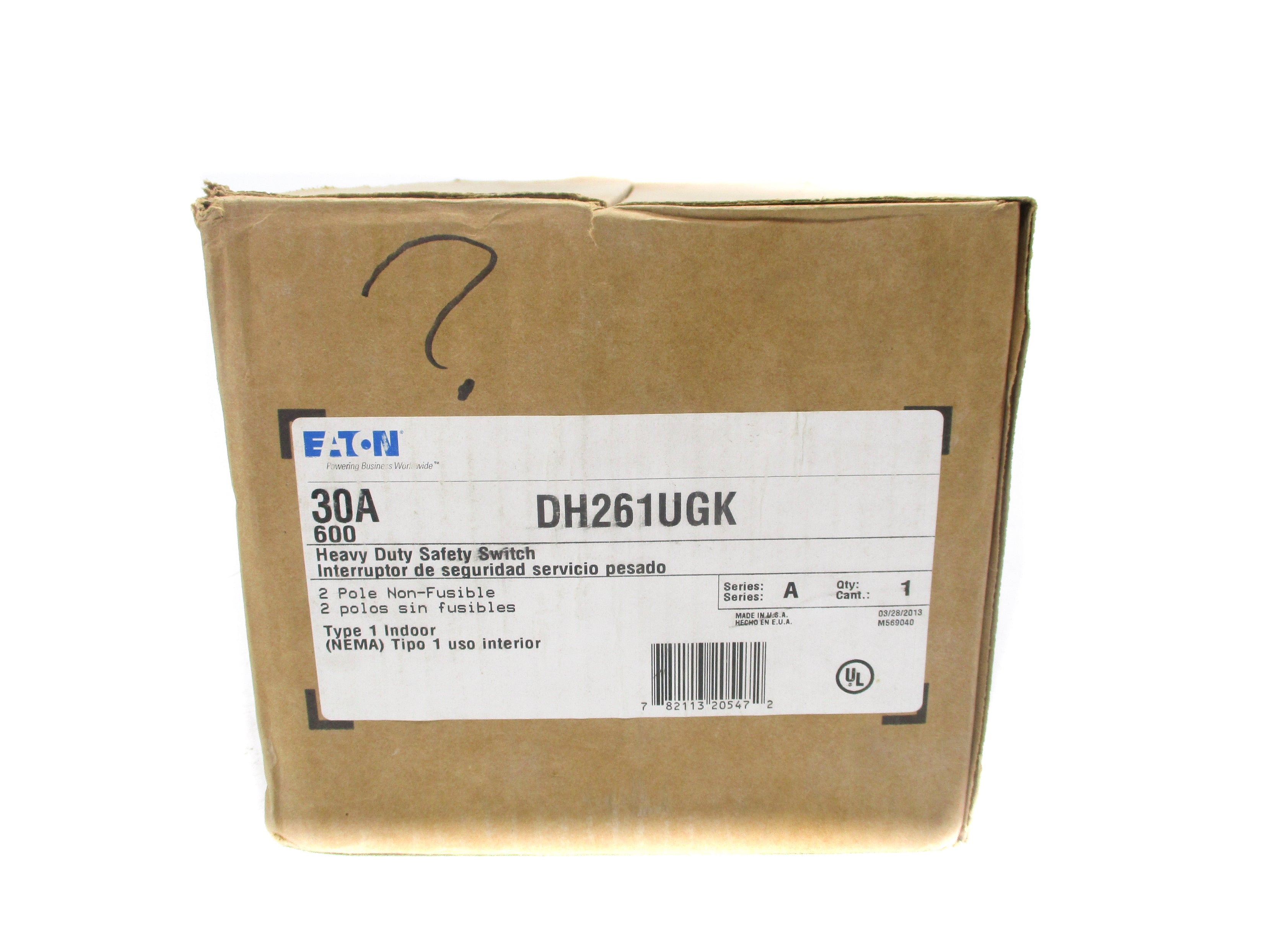EATON DH261UGK SER. A NSMP