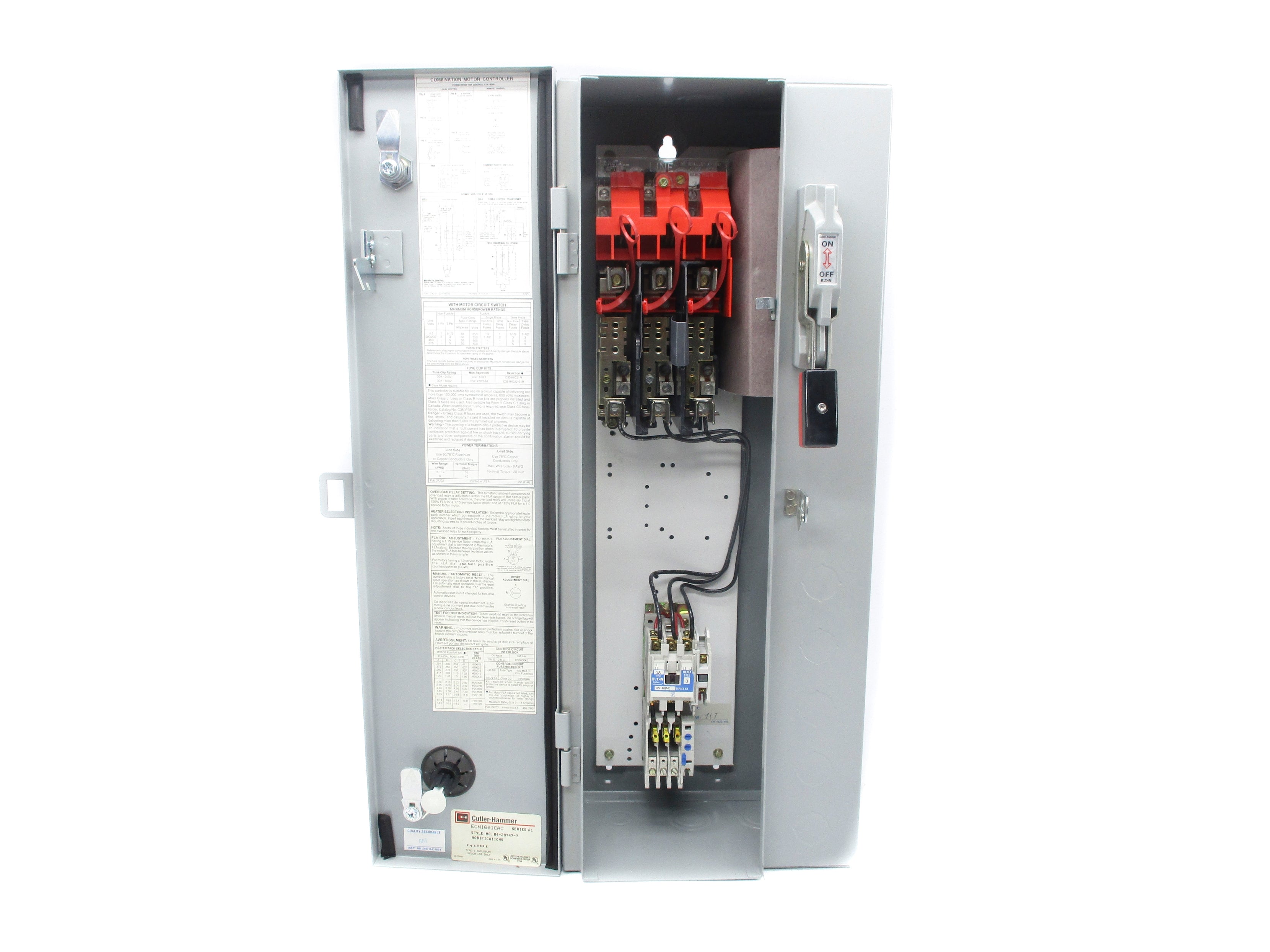 CUTLER HAMMER ECN1601CAC SER. A1 NSMP