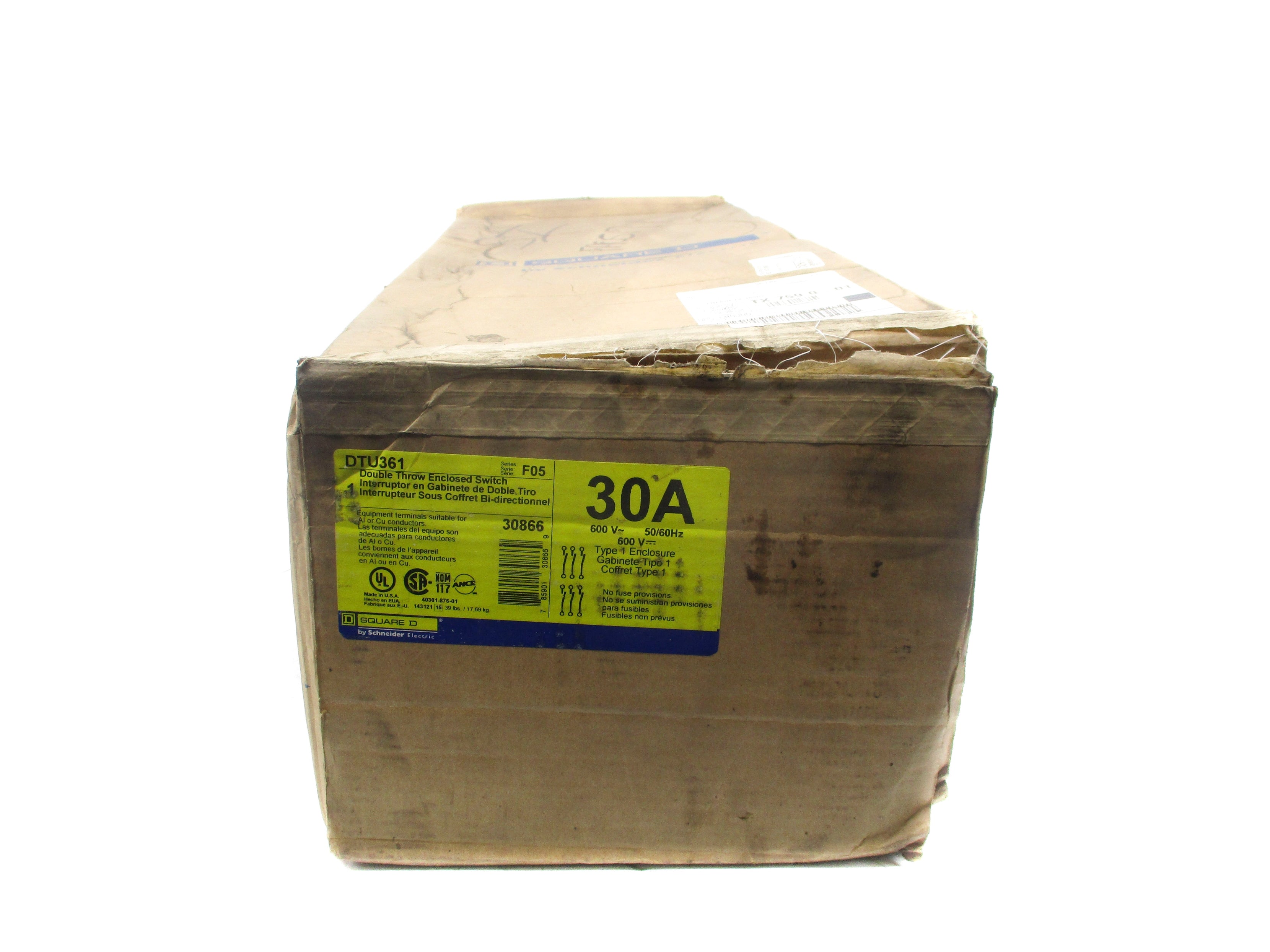 SQUARE D DTU361 SER. F05 NSFS