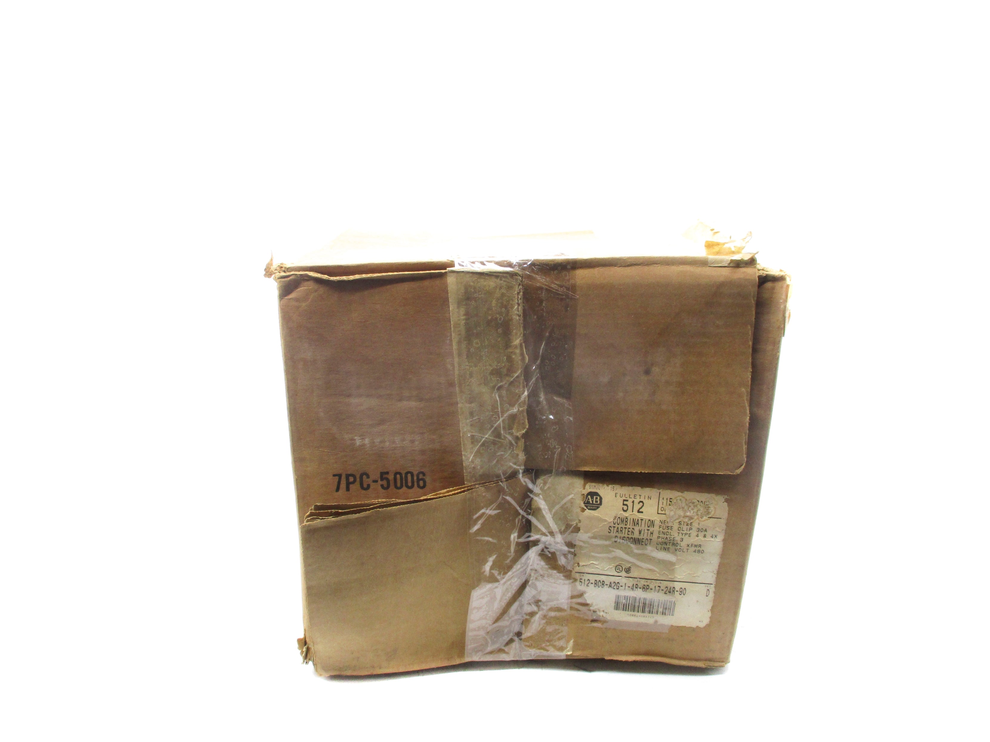 INDUSTRIAL SPARE PART 512-BCB-A2G-1-4R-6P-17-24R-90 SER. D (BR/WH) NSMP