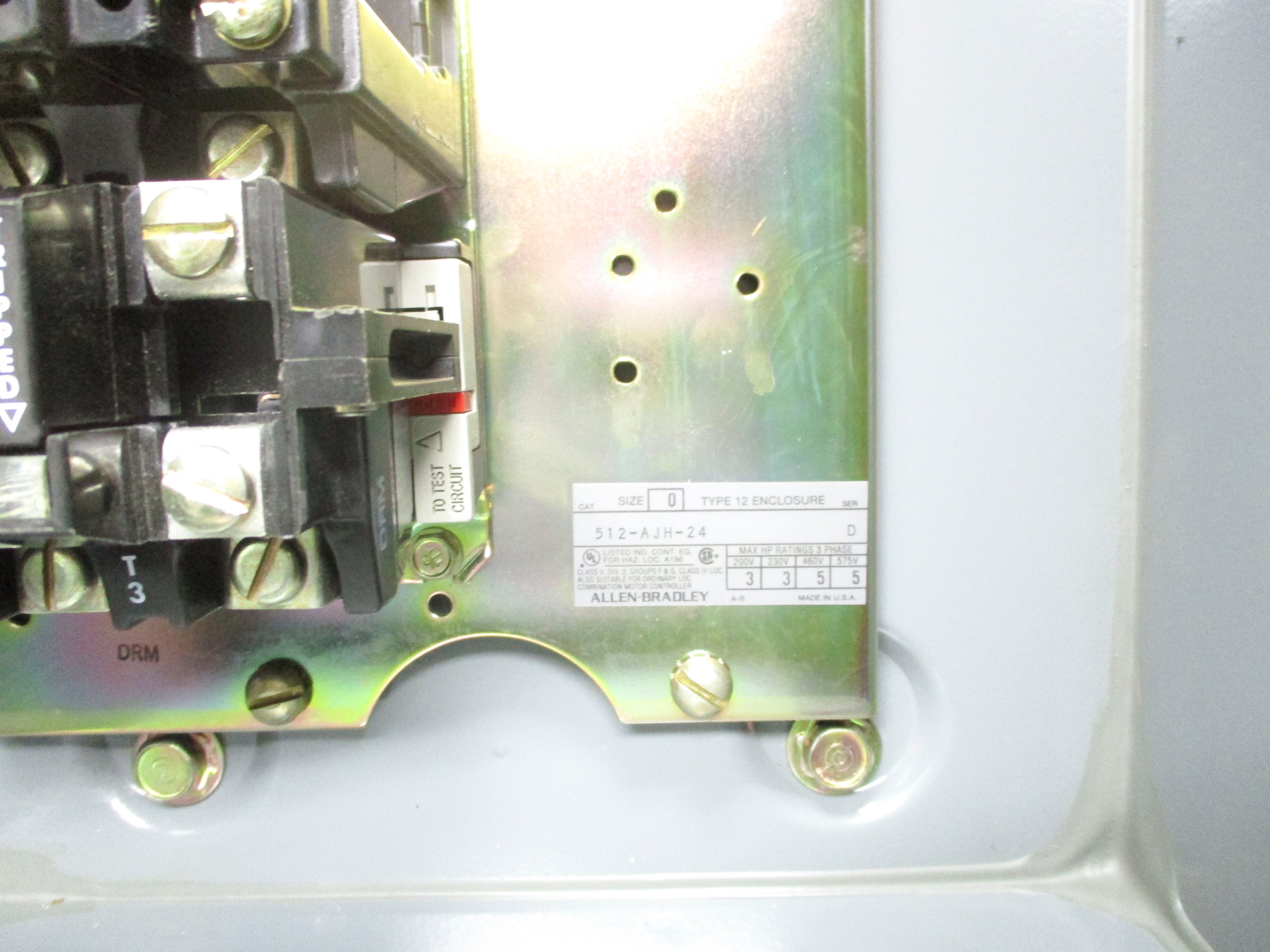 INDUSTRIAL SPARE PART 512-AJH-24 SER. D NSNP