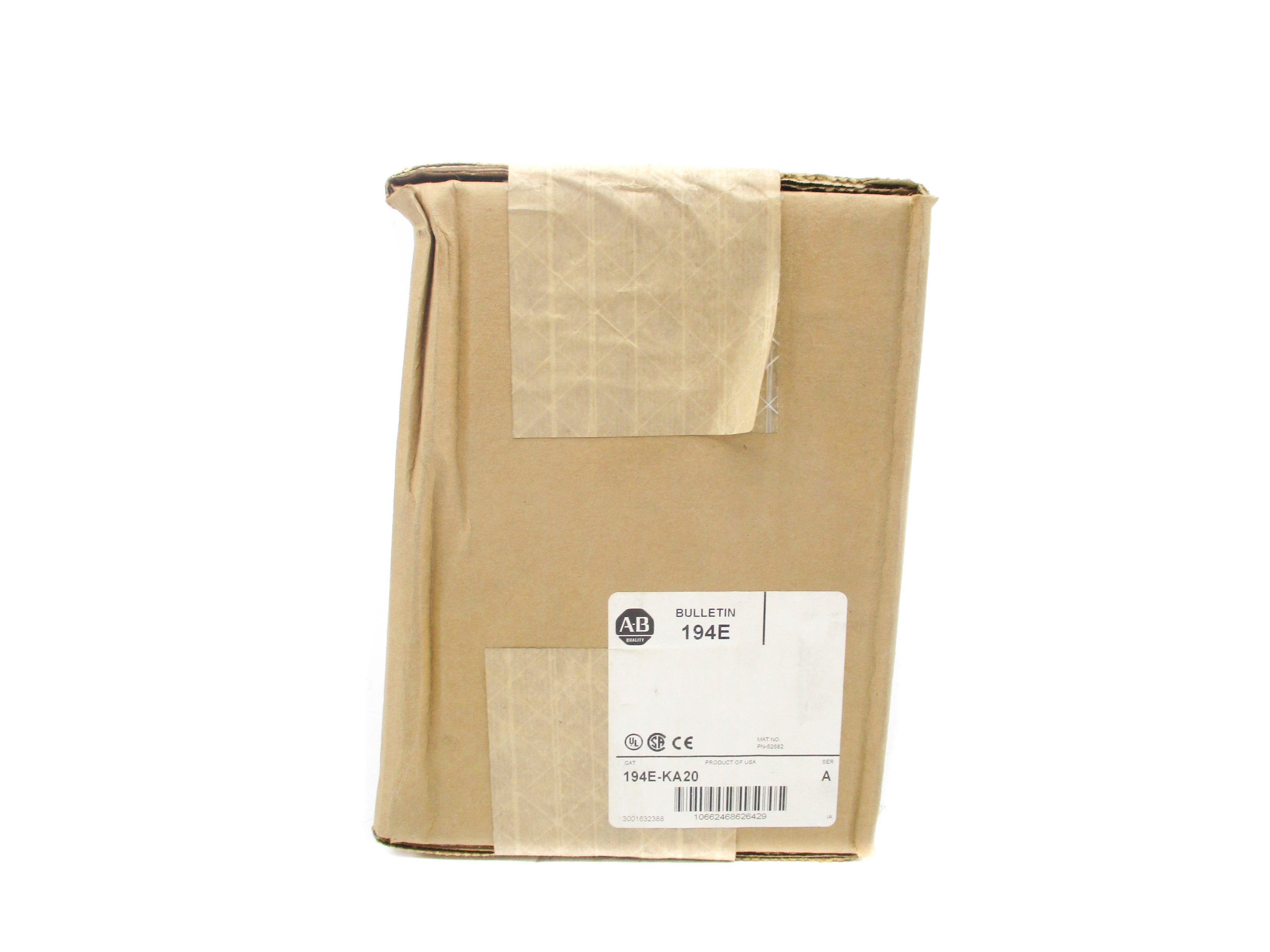 INDUSTRIAL SPARE PART 194E-KA20 SER. A (BR/WH) NSFS