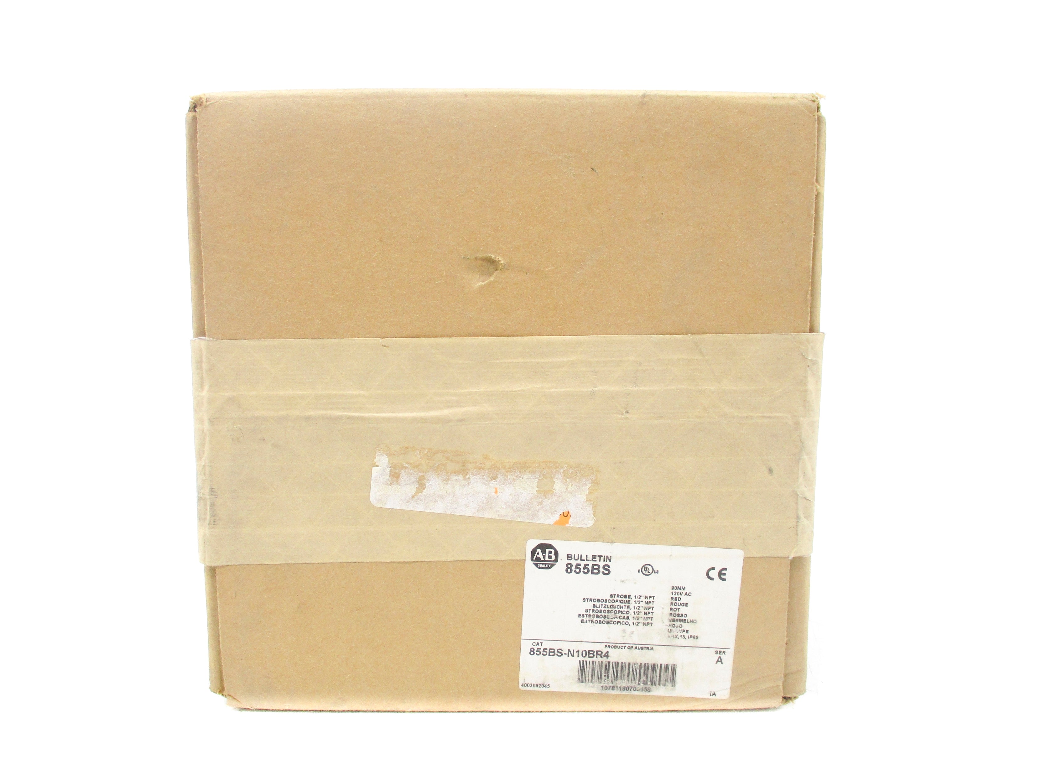 ALLEN BRADLEY 855BS-N10BR4 SER. A (BR/WH) NSMP