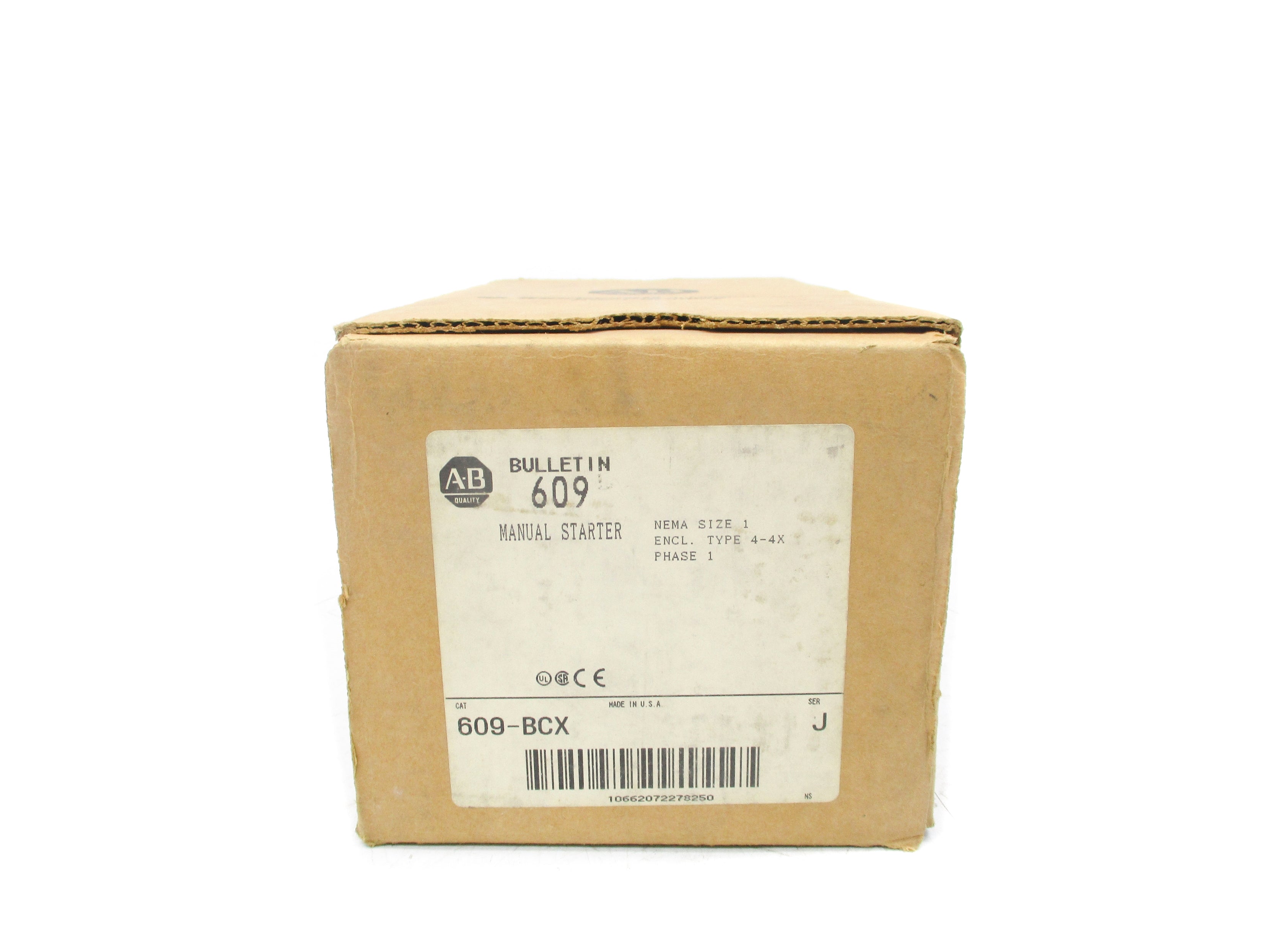 ALLEN BRADLEY 609-BCX SER. J (BR/WH) NSMP