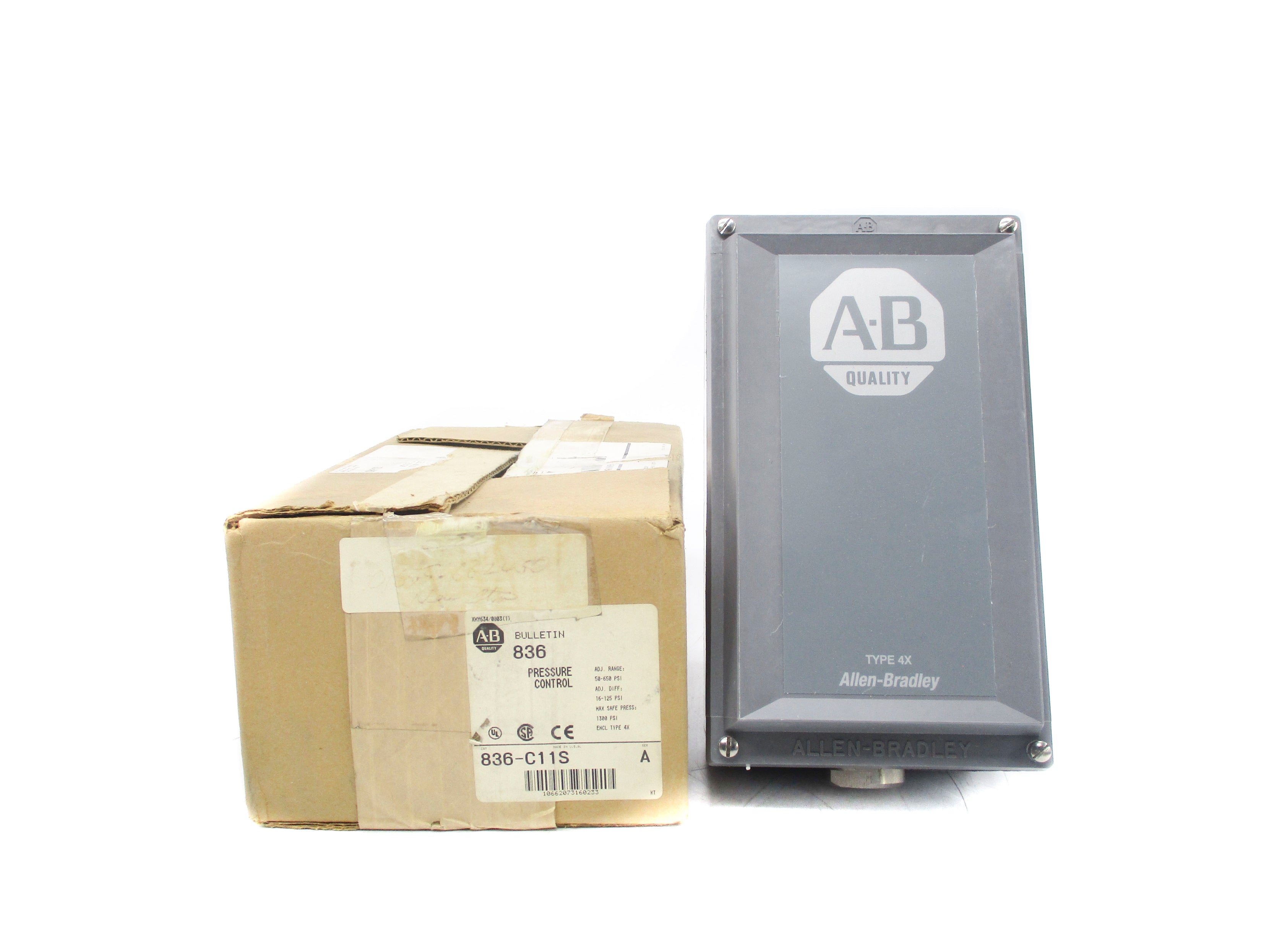 INDUSTRIAL SPARE PART 836-C11S SER. A 50-650PSI (BR/WH) NSMP