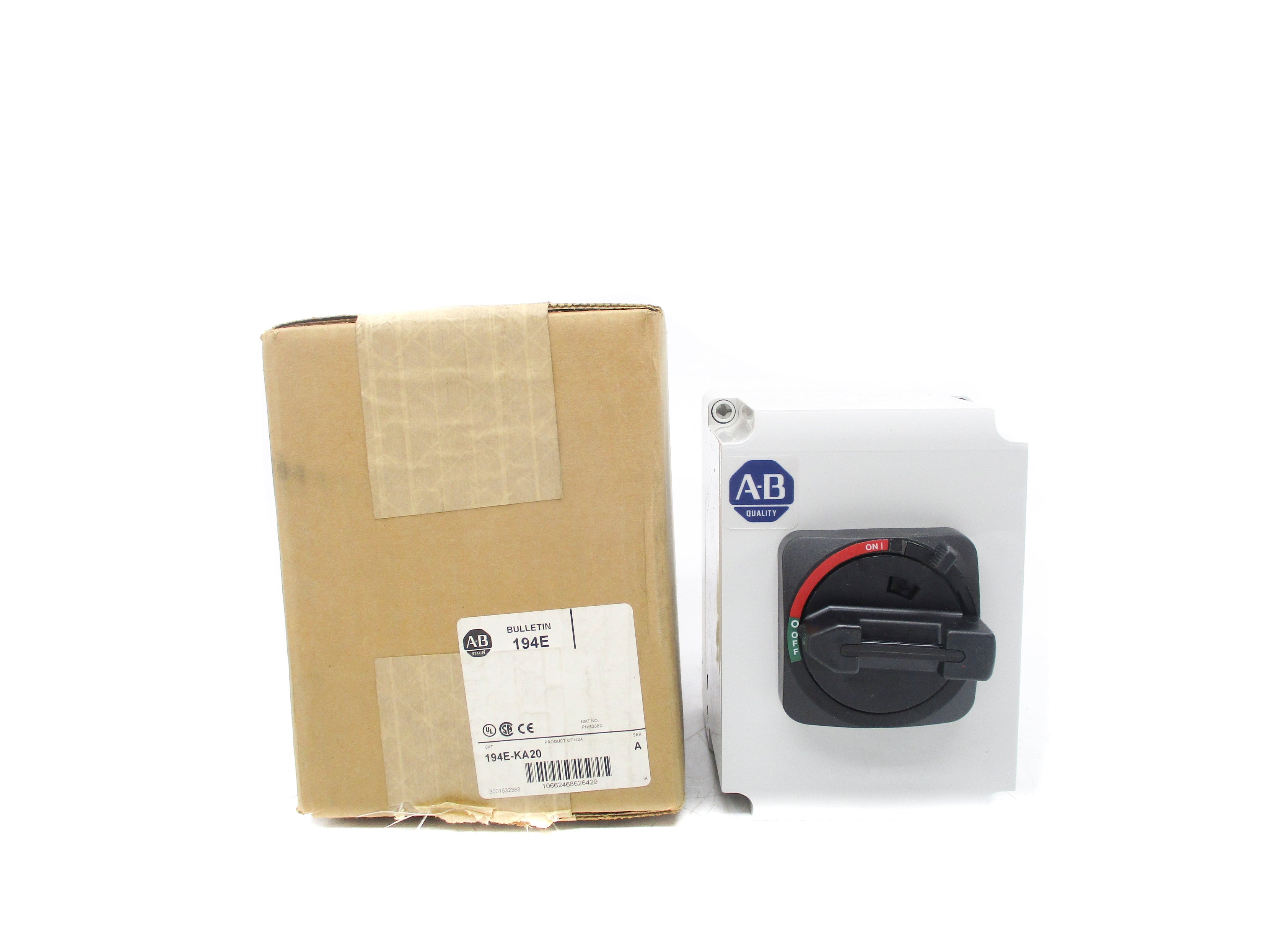 INDUSTRIAL SPARE PART 194E-KA20 SER. A (BR/WH) NSMP