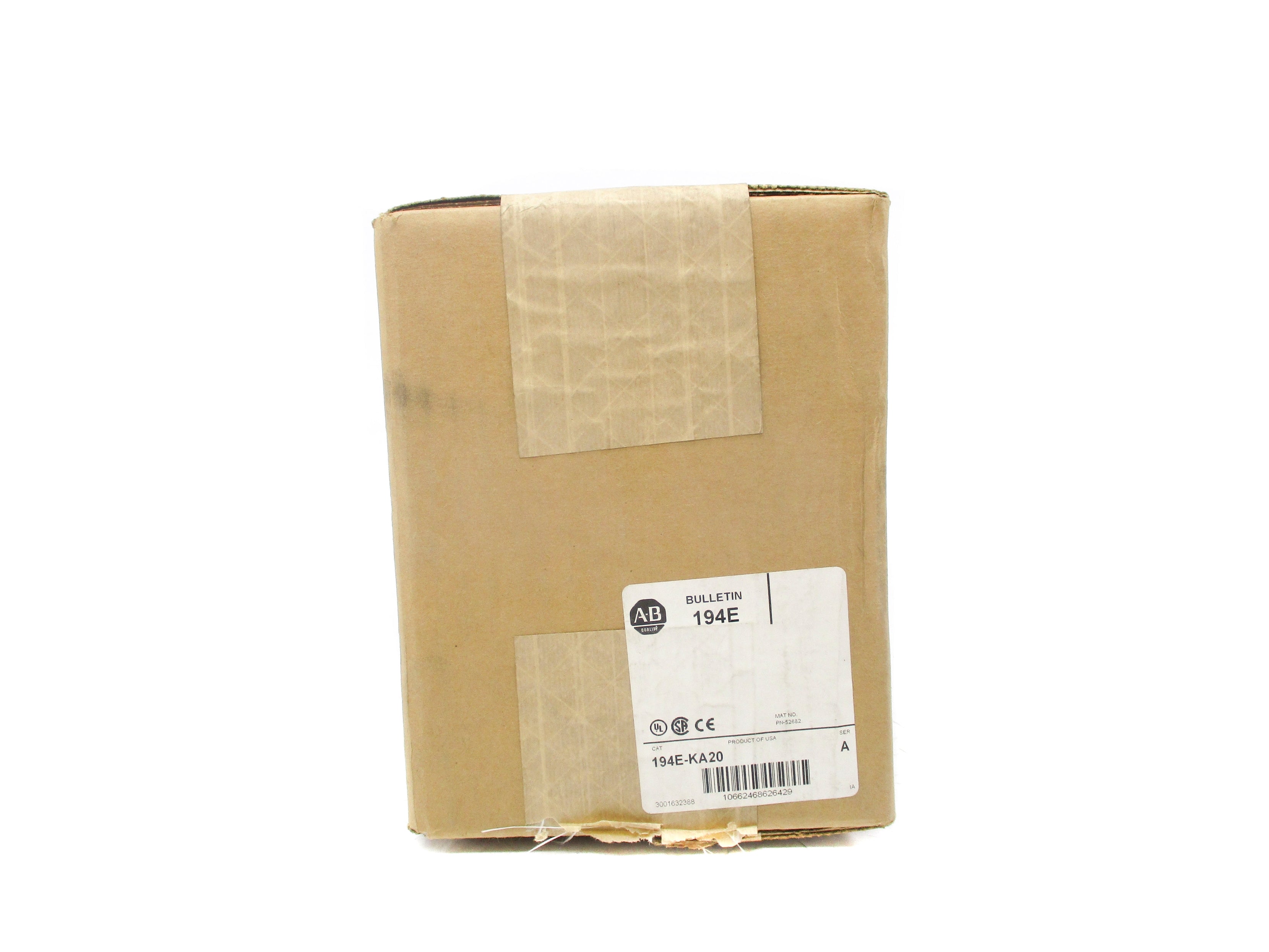 INDUSTRIAL SPARE PART 194E-KA20 SER. A (BR/WH) NSMP