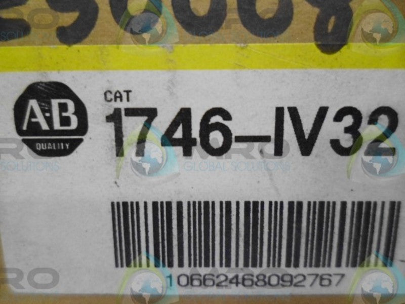 INDUSTRIAL SPARE PART SLC 500 1746-IV32 SER. C INPUT MODULE  NSMP