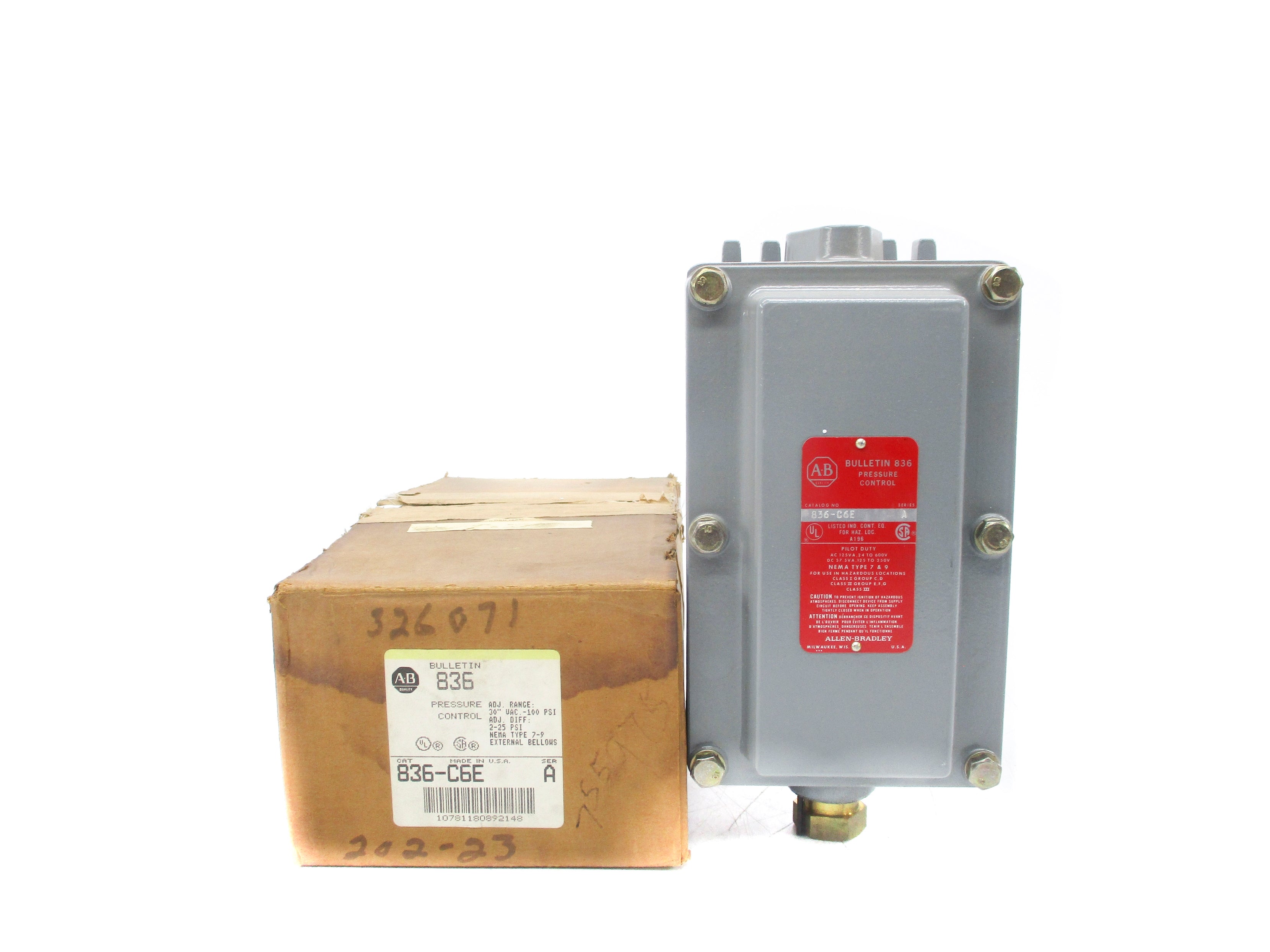 INDUSTRIAL SPARE PART 836-C6E SER. A (BR/YL) NSMP