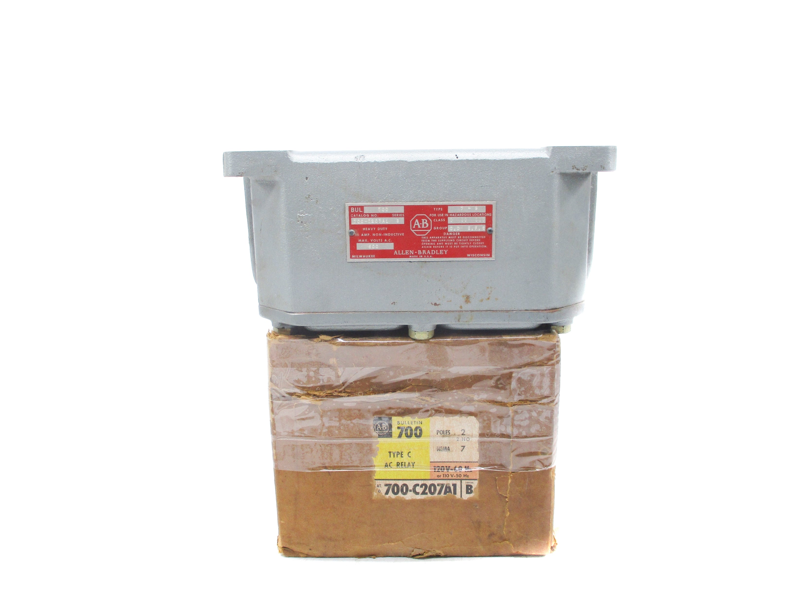 INDUSTRIAL SPARE PART 700-C207A1 SER. B 120V (BR/YL) NSMP