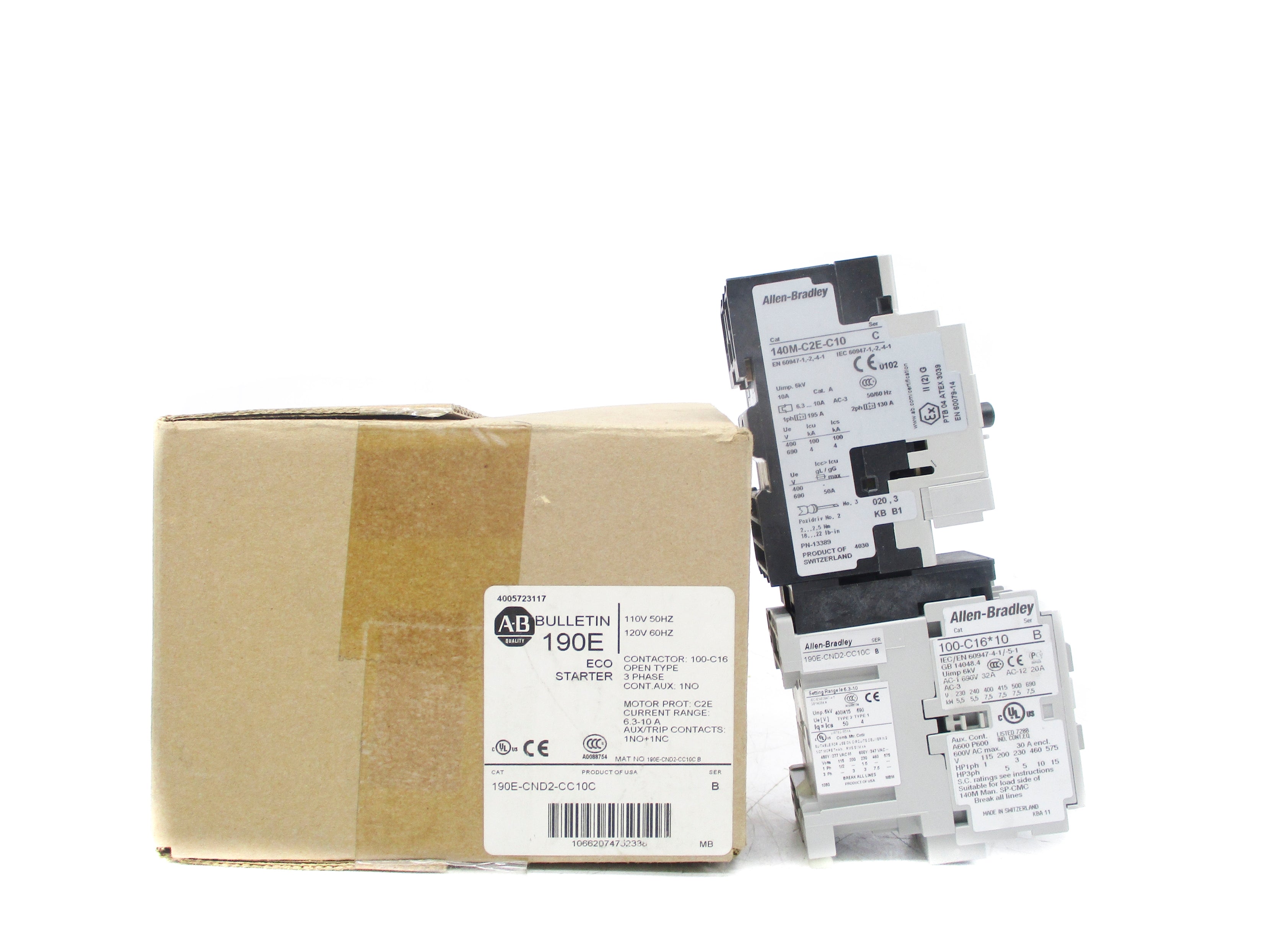 INDUSTRIAL SPARE PART 190E-CND2-CC10C SER. B (BR/WH) NSMP
