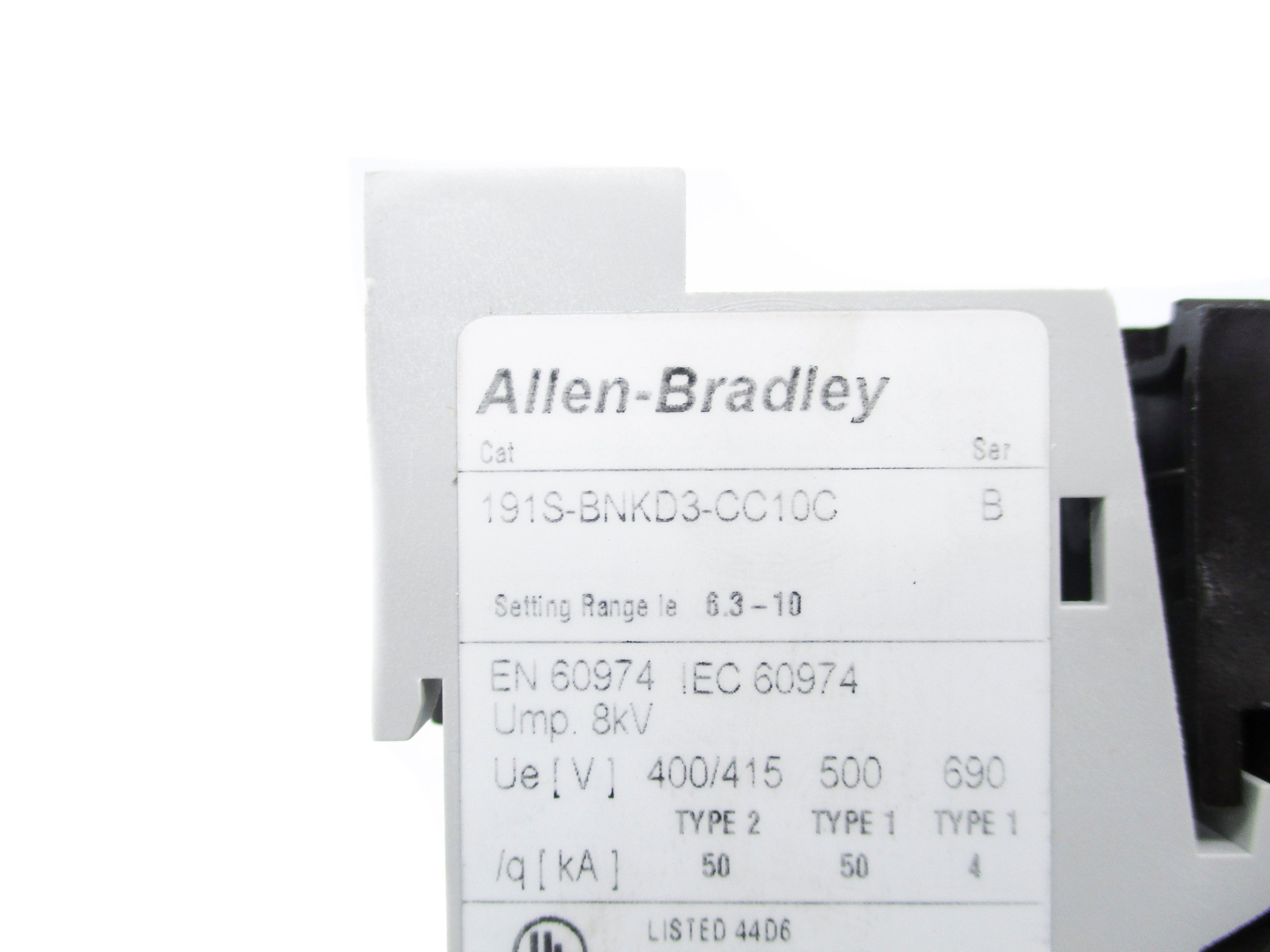 INDUSTRIAL SPARE PART 191S-BNKD3-CC10C SER. B UNMP
