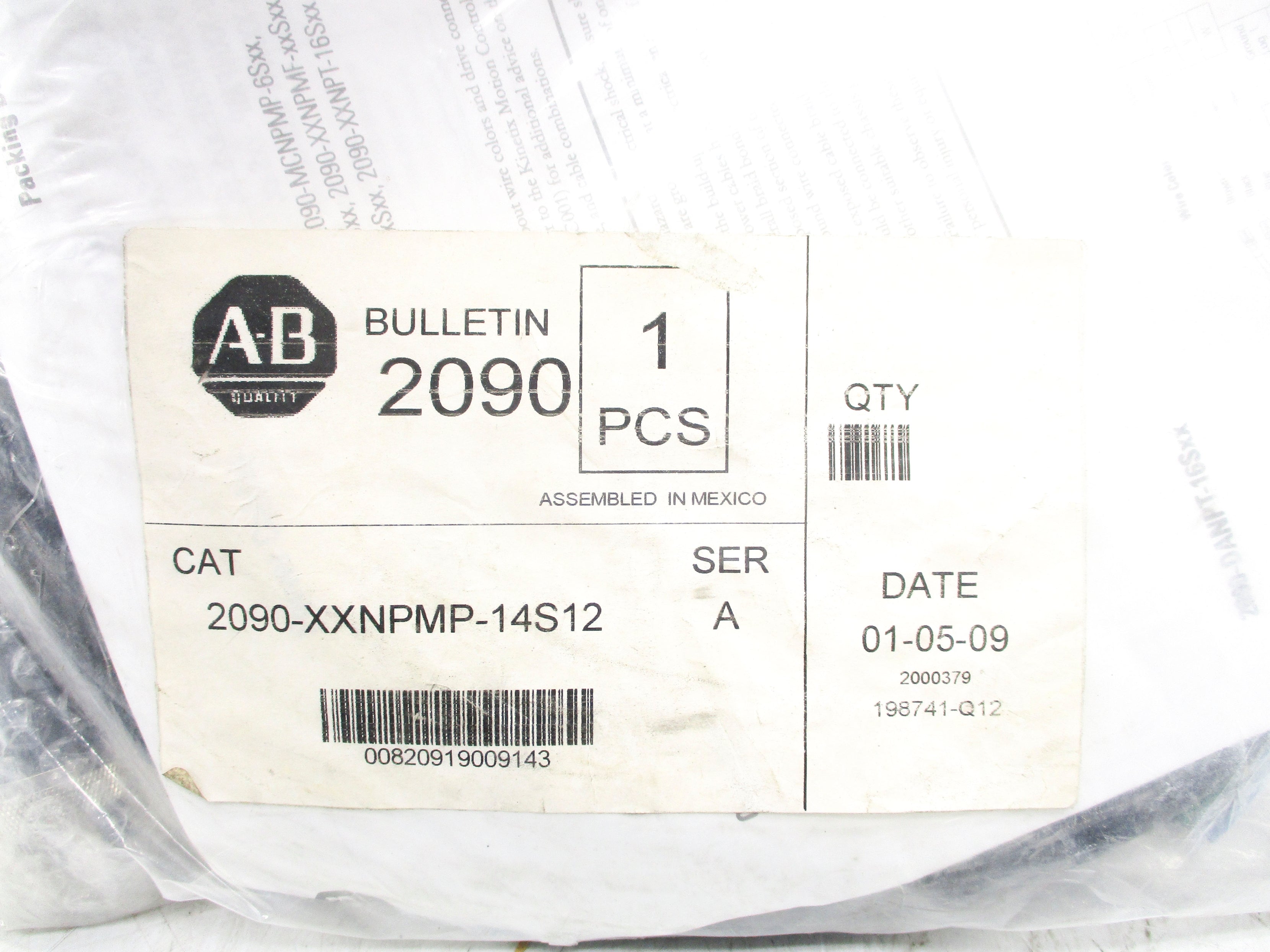 INDUSTRIAL SPARE PART 2090-XXNPMP-14S12 SER. A NSMP