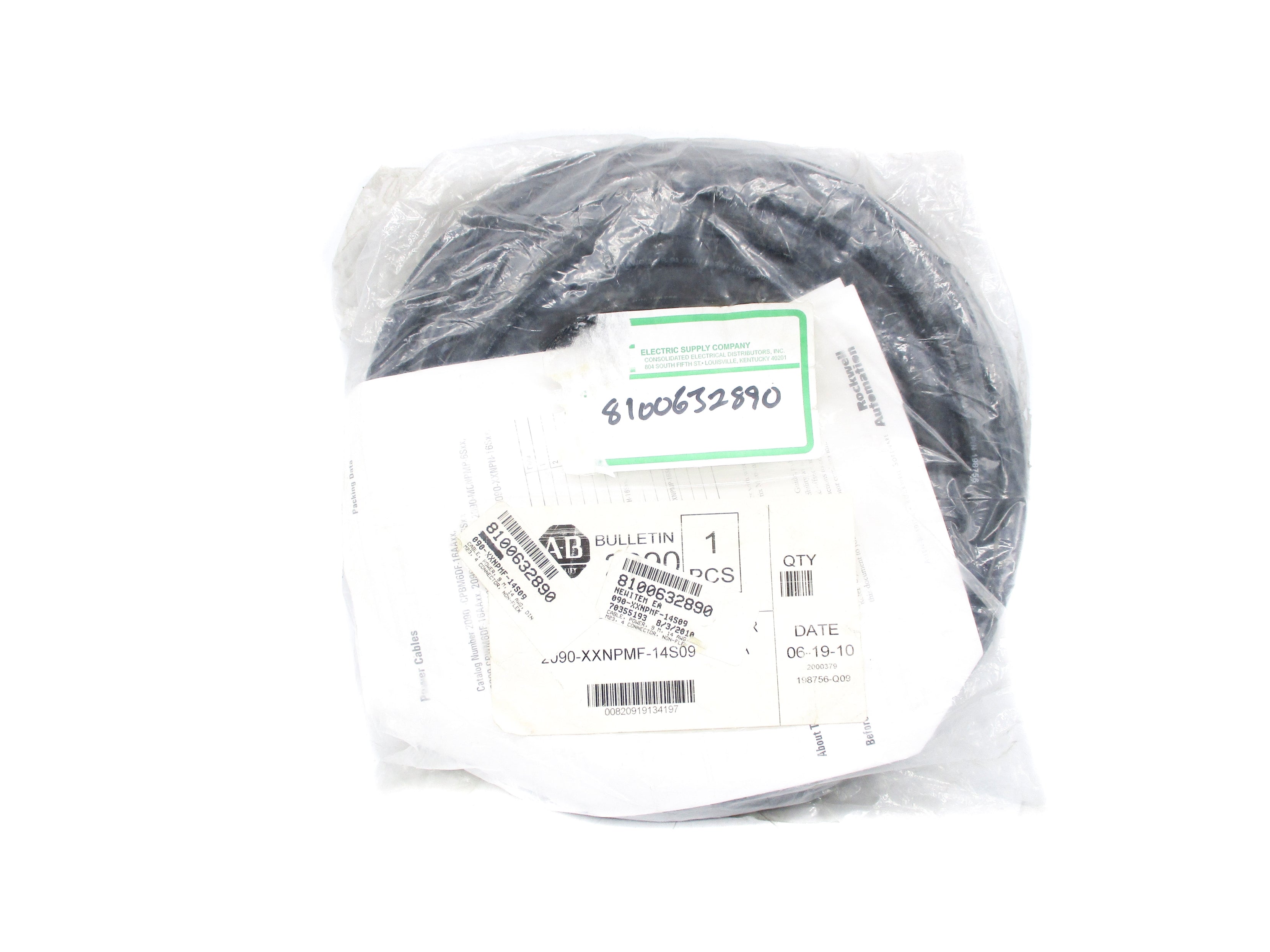 ALLEN BRADLEY 2090-XXNPMF-14S09 SER. A NSMP