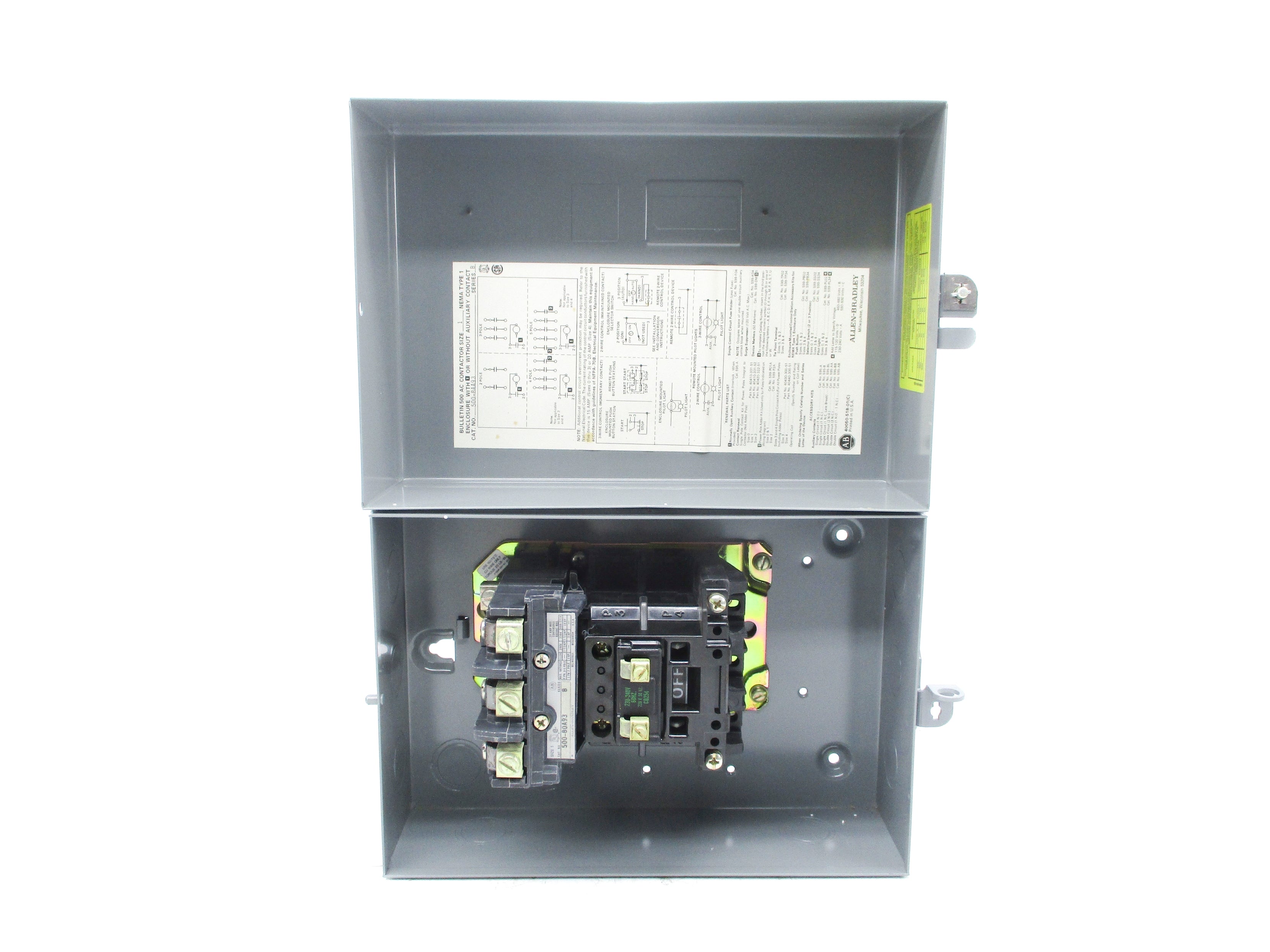 INDUSTRIAL SPARE PART 500-BAA93 SER. B 240V (BR/YL) NSMP