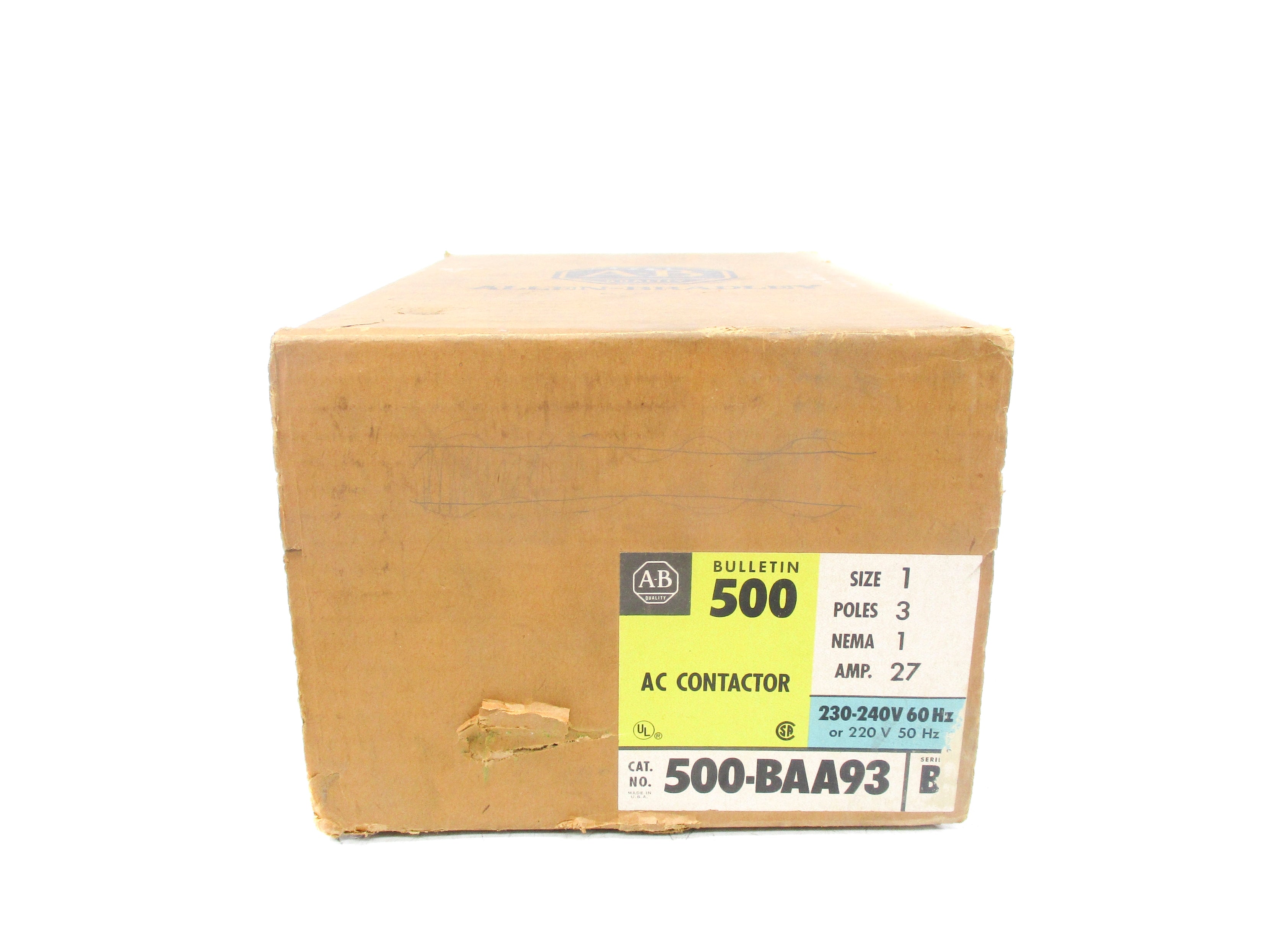 INDUSTRIAL SPARE PART 500-BAA93 SER. B 240V (BR/YL) NSMP