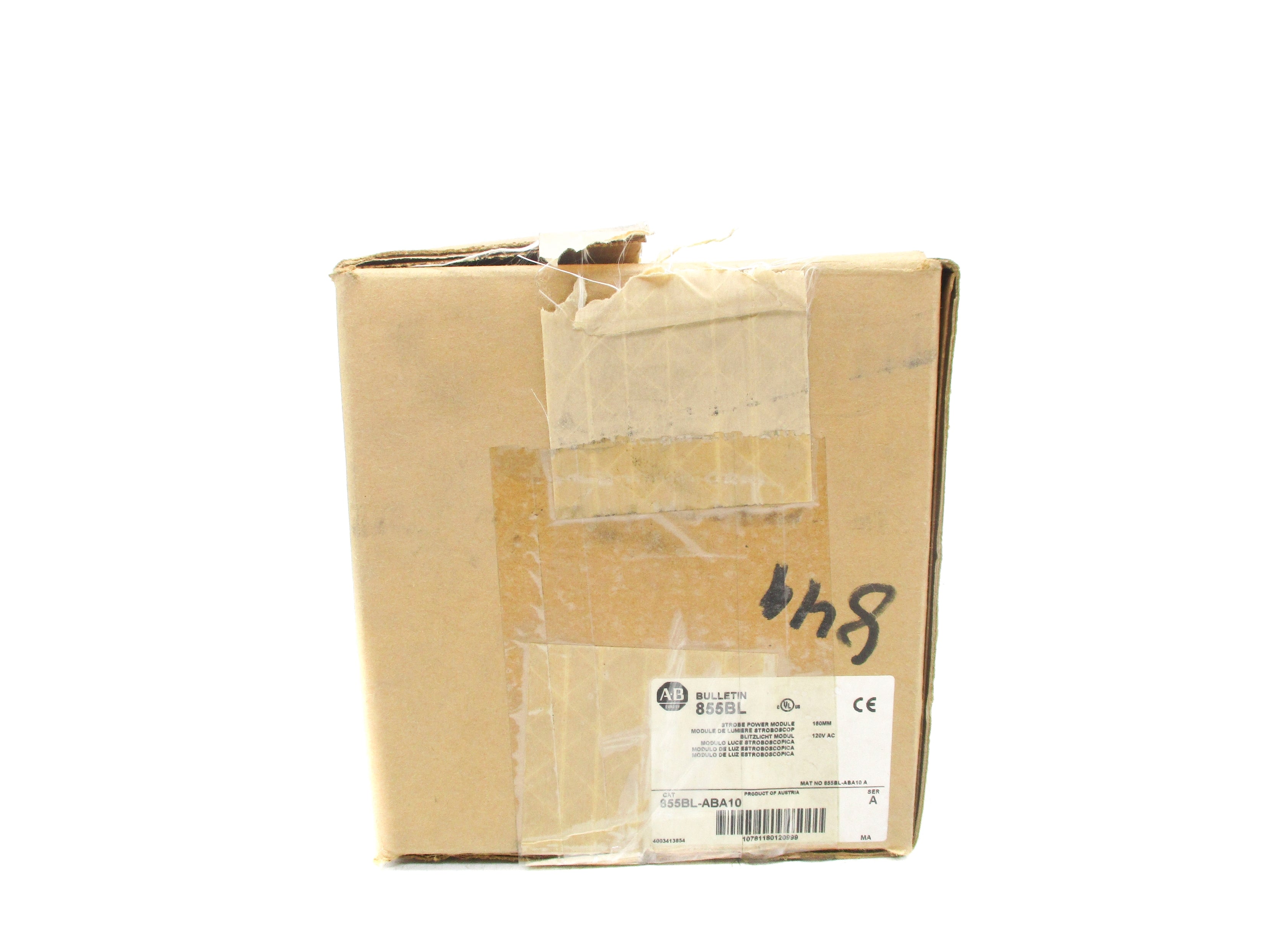 ALLEN BRADLEY 855BL-ABA10 SER. A (BR/WH) NSMP