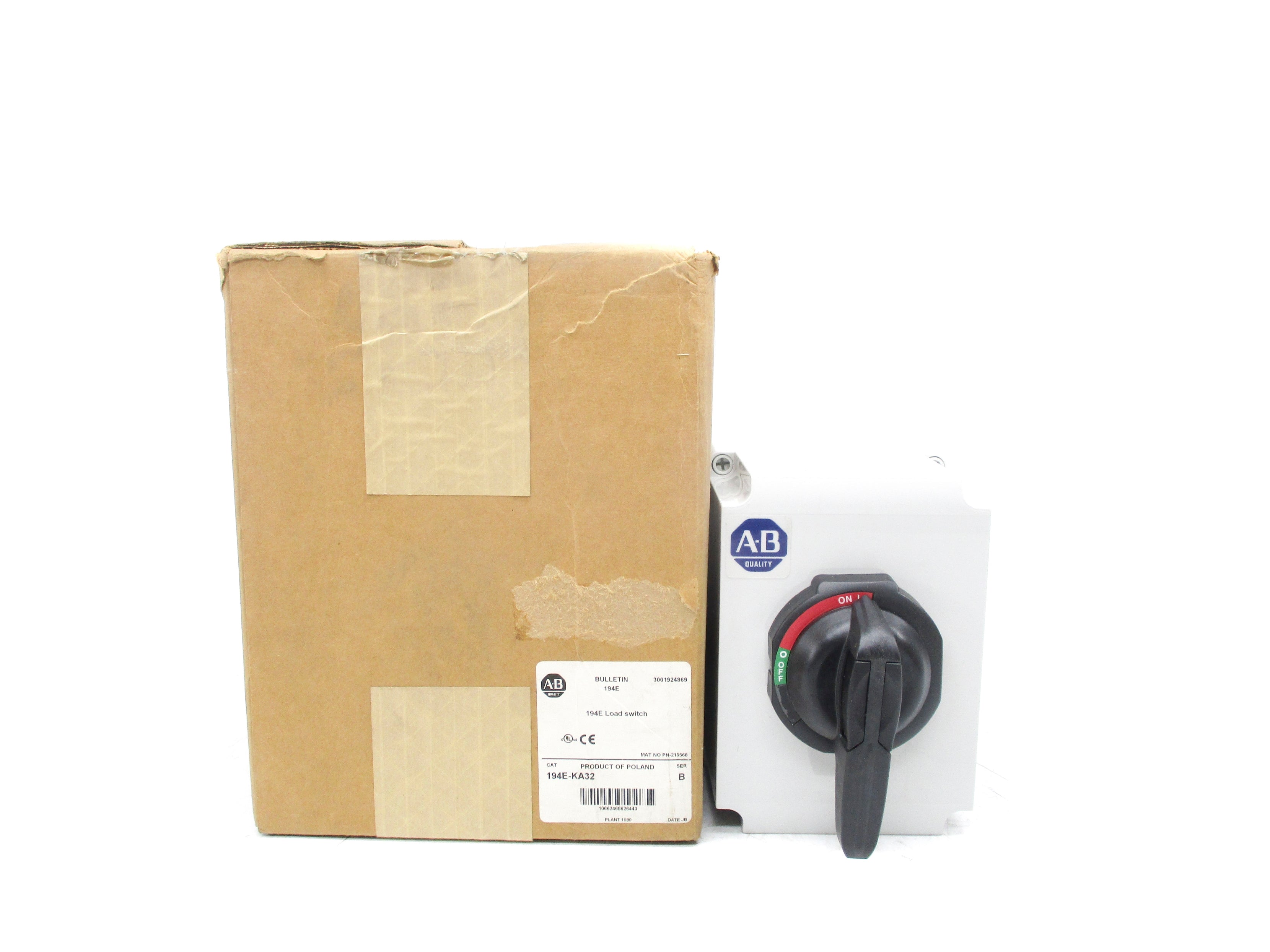 INDUSTRIAL SPARE PART 194E-KA32 SER. B (BR/WH) NSMP