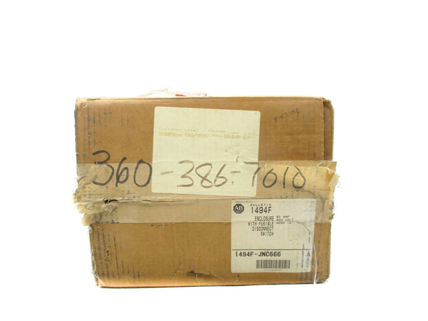 ALLEN BRADLEY 1494F-JNC666 SER. A (BR/WH) NSMP