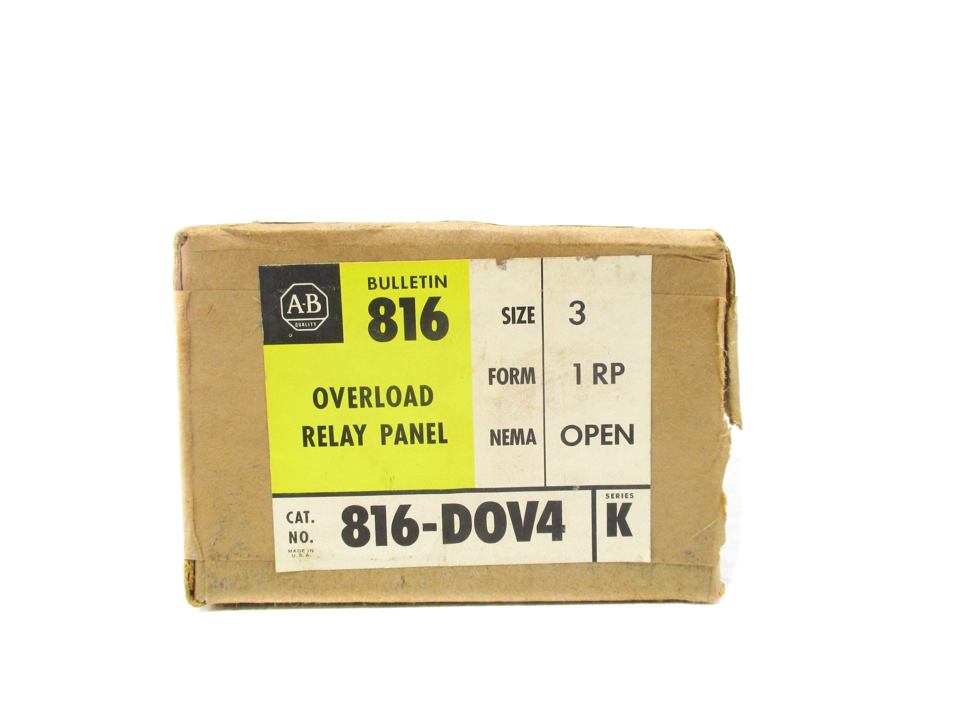 INDUSTRIAL SPARE PART 816-DOV4 SER. K (BR/YL) NSMP