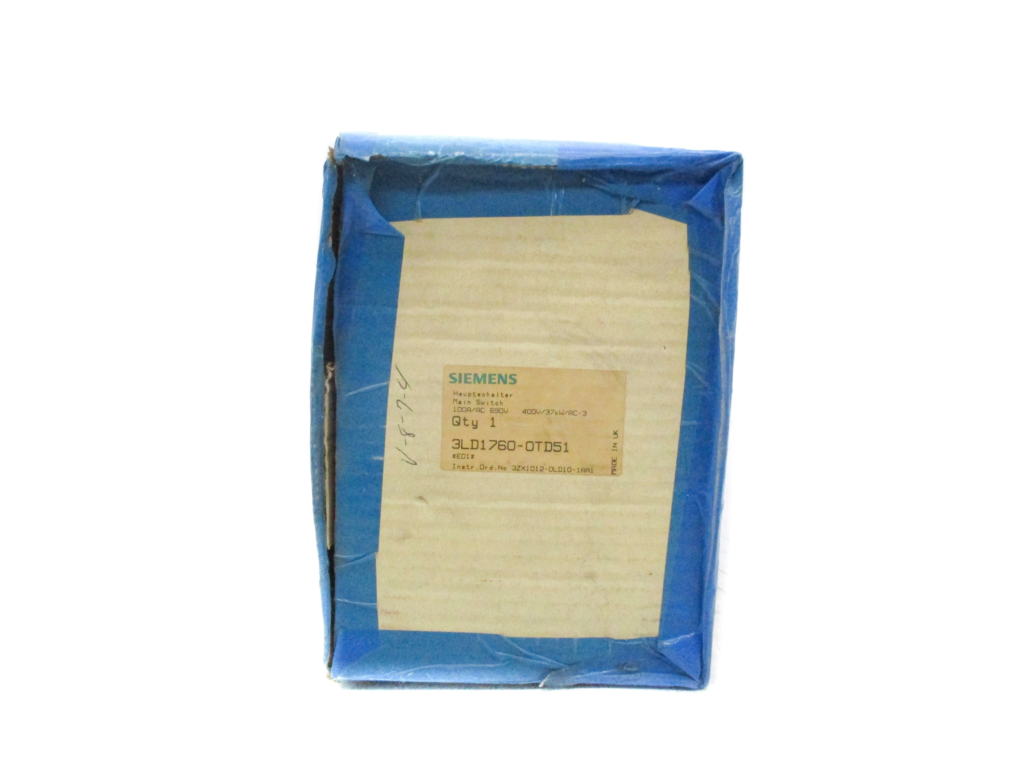 SIEMENS 3LD1760-0TD51 NSMP