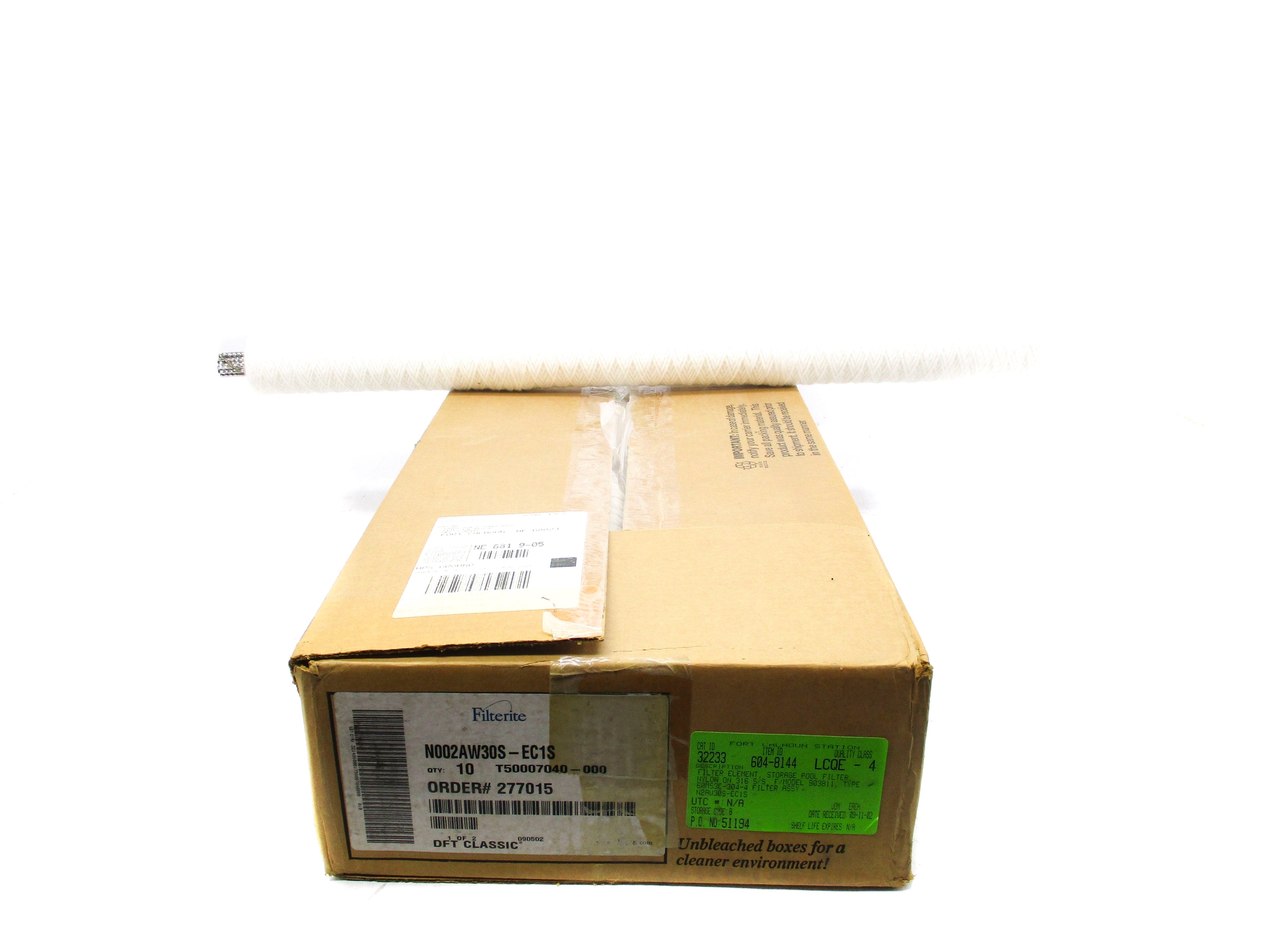 FILTERITE N002AW30S-EC1S (PKG OF 10) NSMP