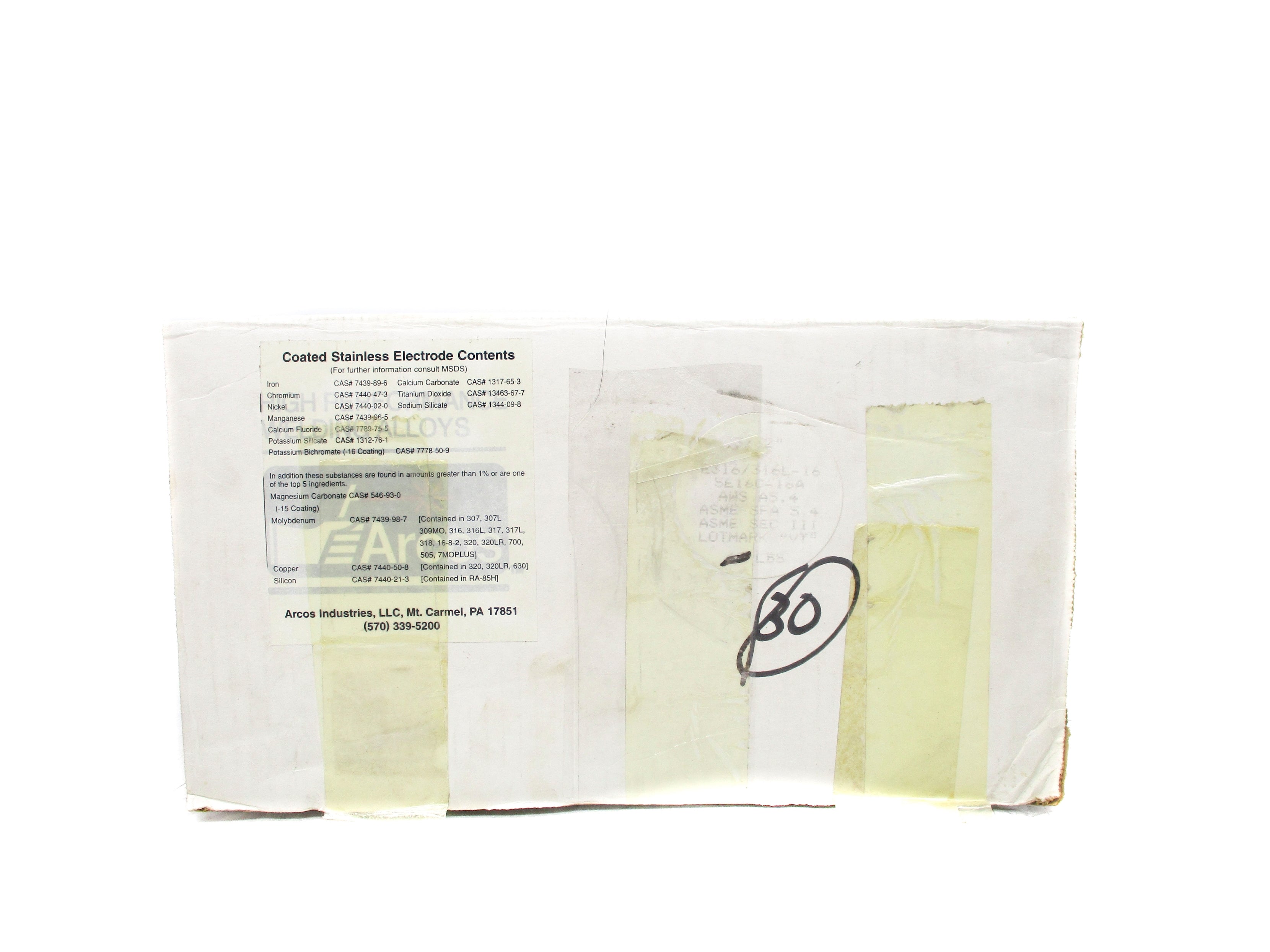 ARCOS E316/316L-16 6LB NSNP