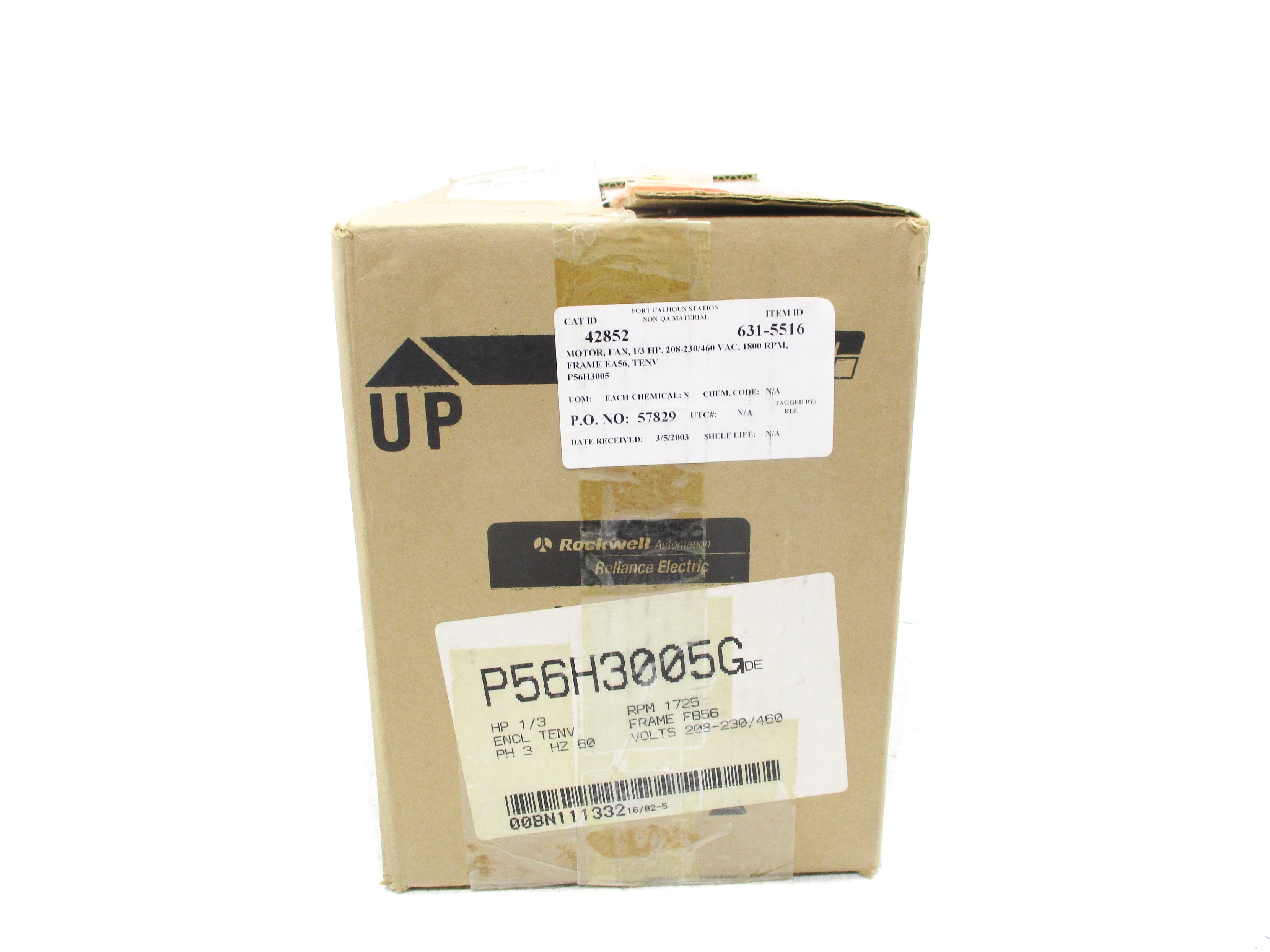 RELIANCE ELECTRIC P56H3005G NSMP