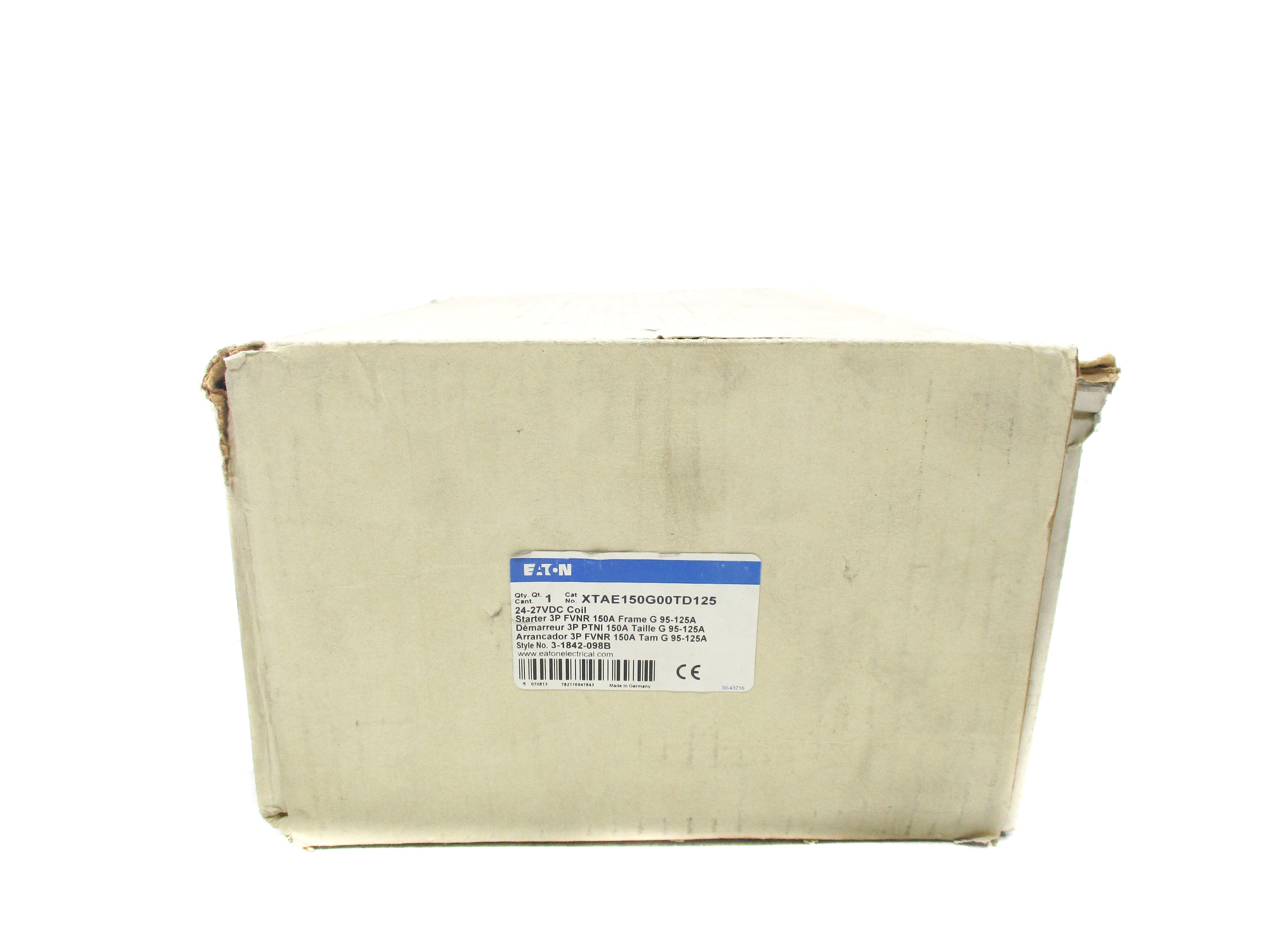 EATON XTAE150G00TD125 24-27VDC NSMP