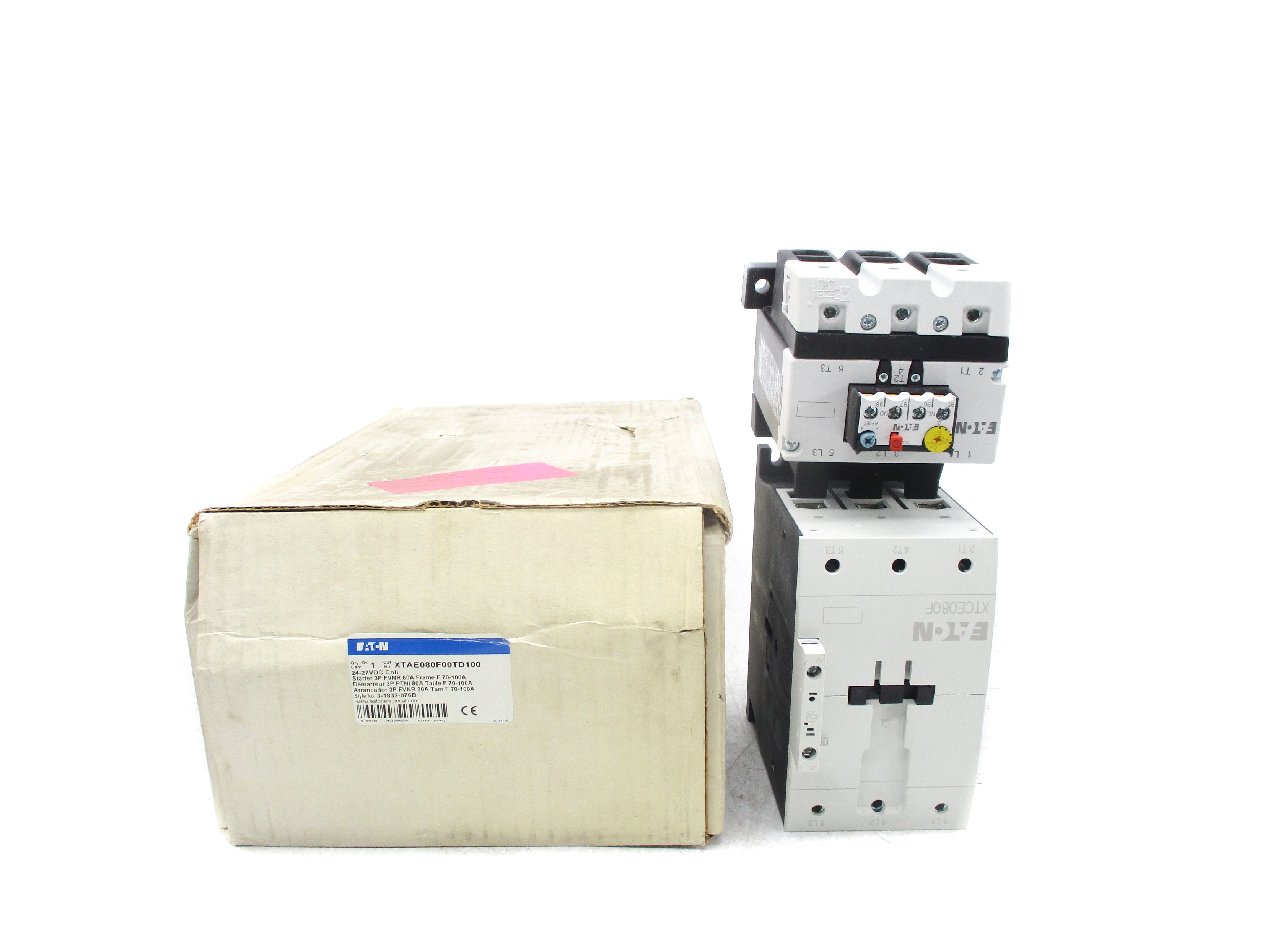 EATON XTAE080F00TD100 24-27VDC NSMP