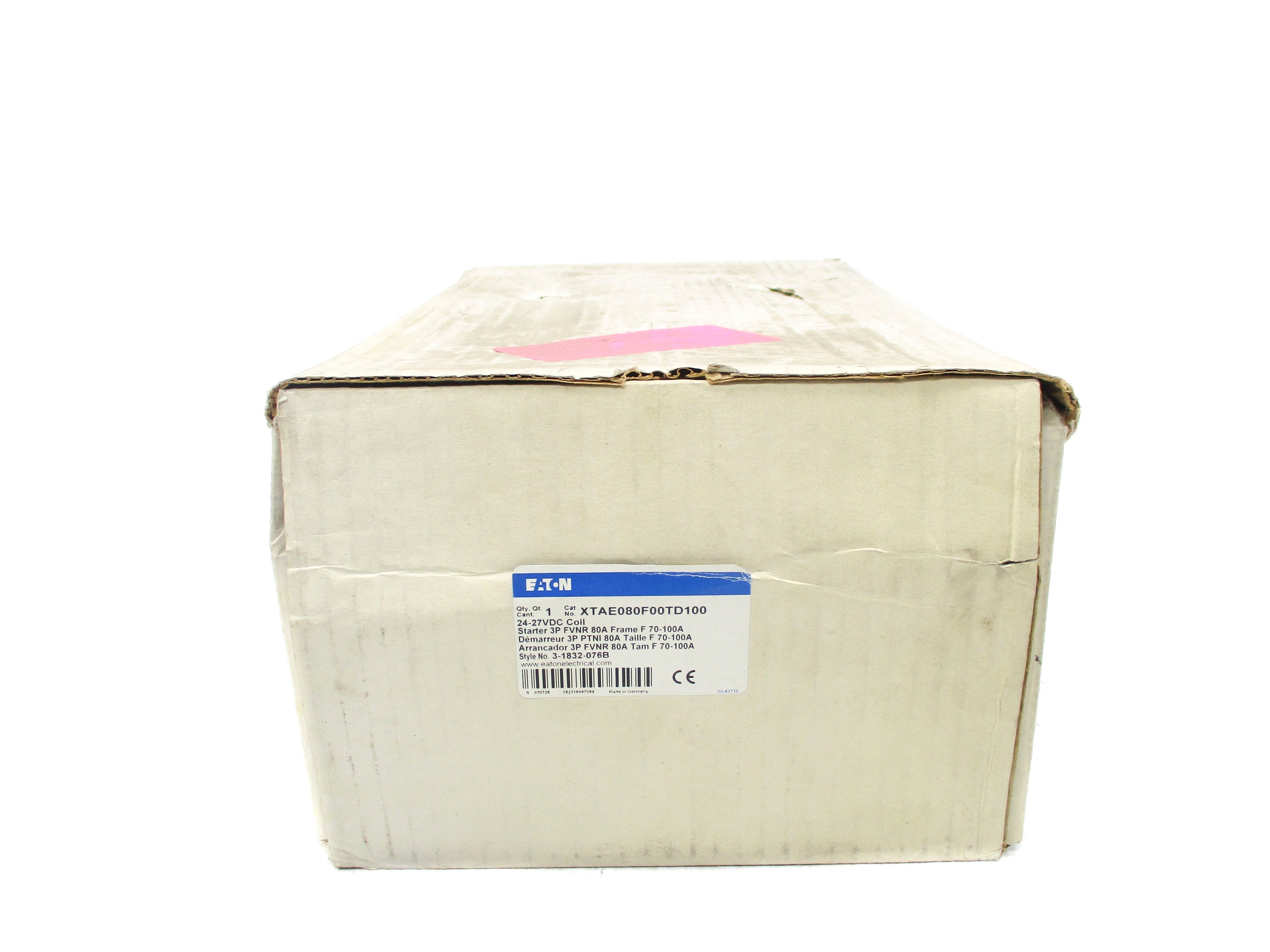 EATON XTAE080F00TD100 24-27VDC NSMP