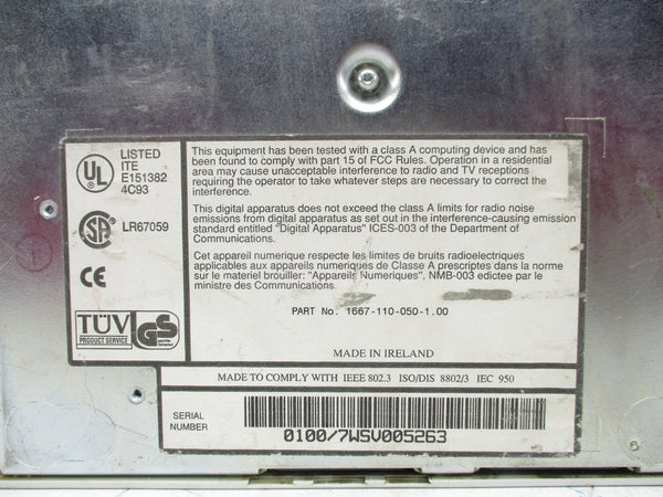 3COM 1667-110-050-1.00 UNMP