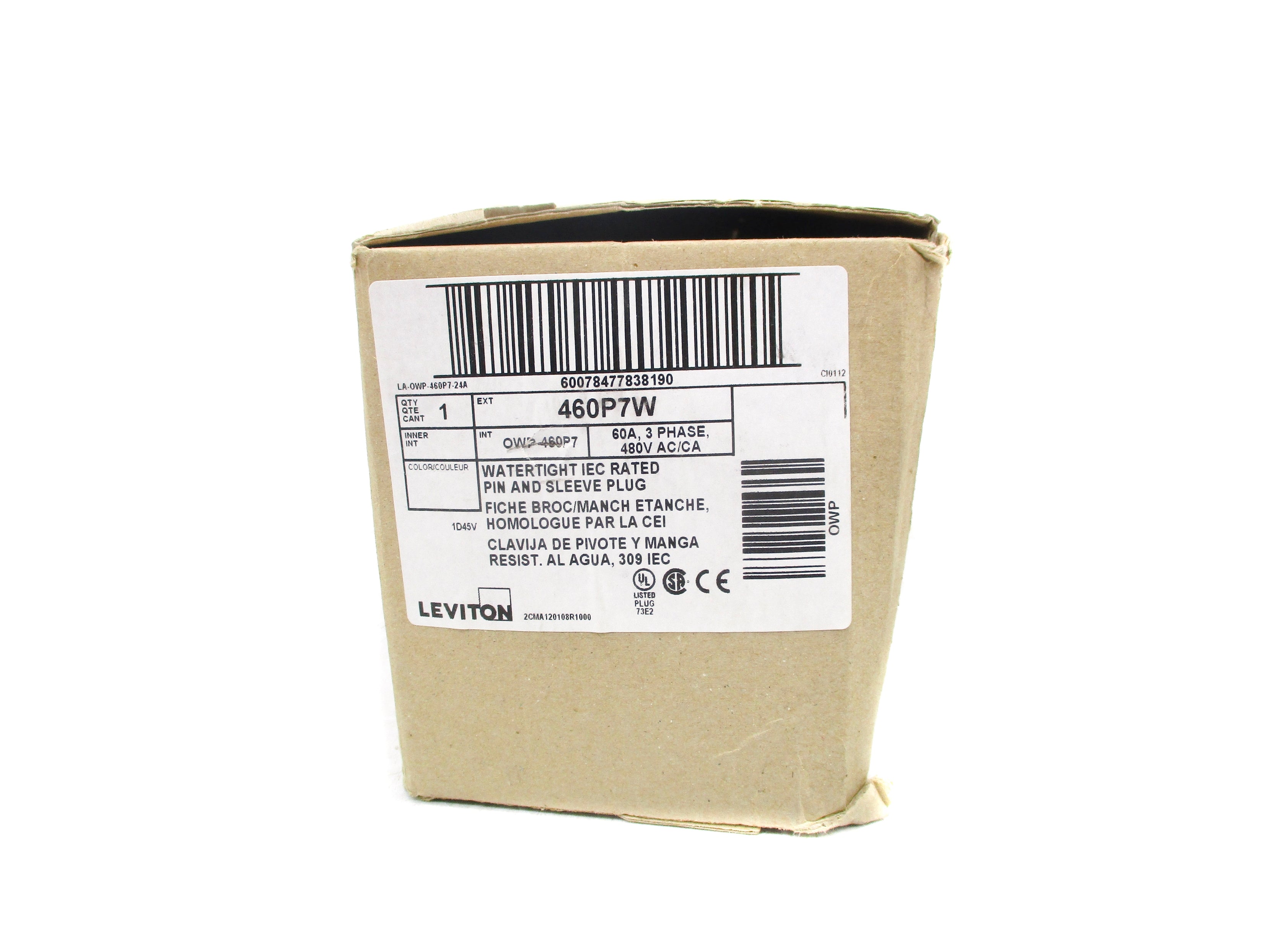 LEVITON 460P7W NSMP
