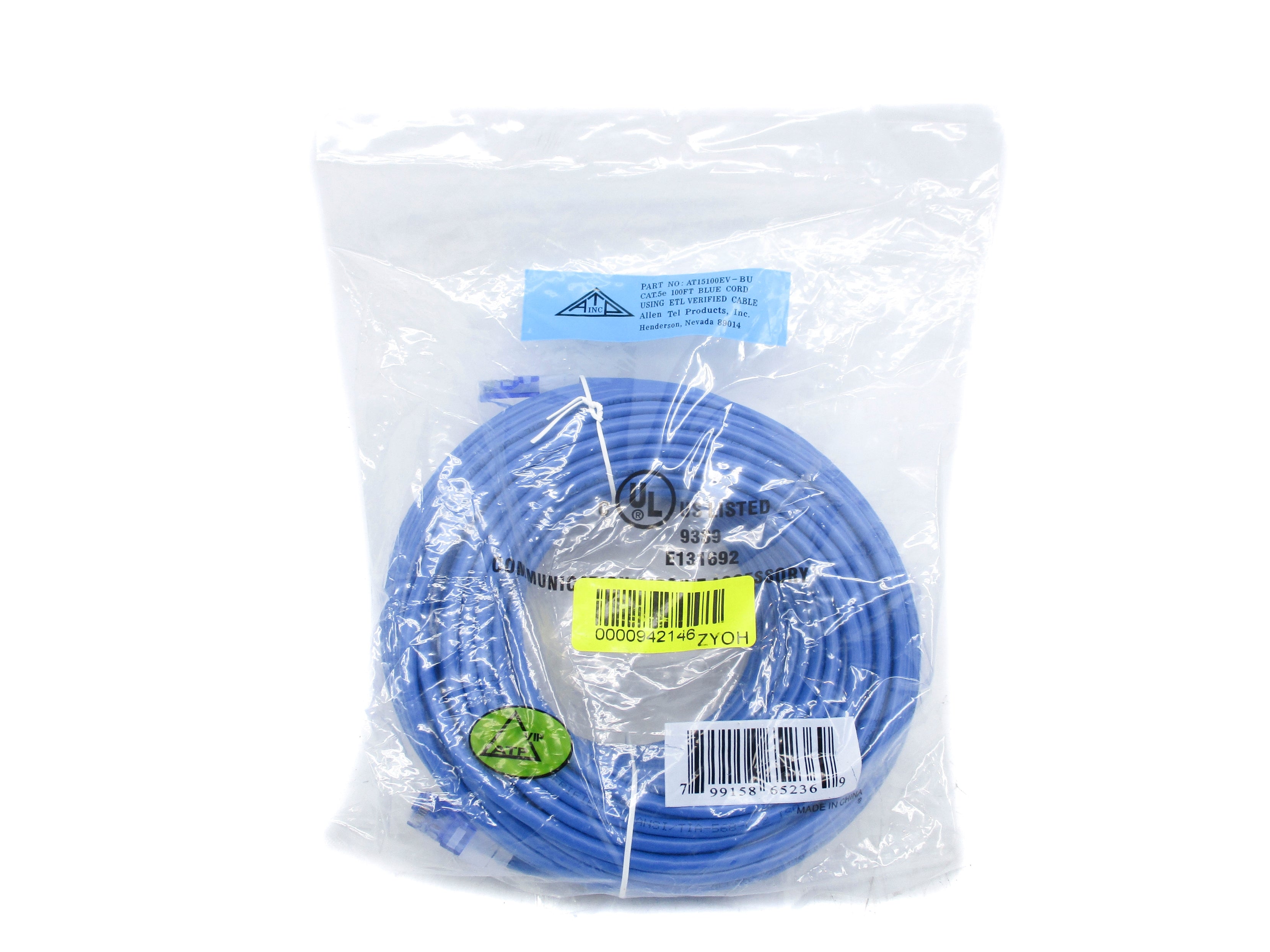 ALLEN TEL PRODUCTS AT15100EV-BU NSMP