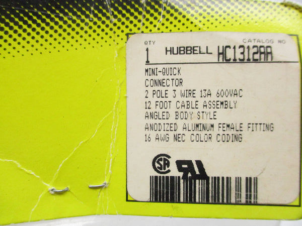 HUBBELL HC1312AA NSMP