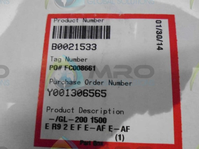 FLOWSERVE B0021533 MECHANICAL SEAL  NSMP