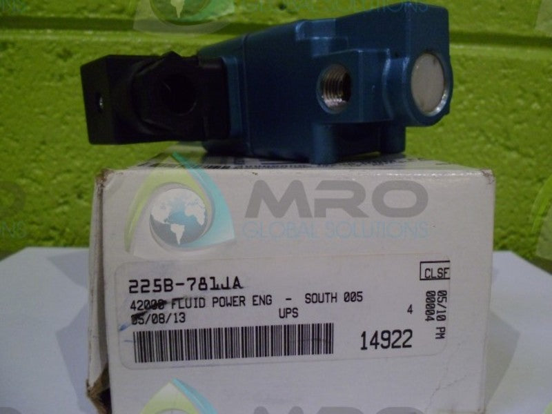 MAC 225B-781JA AIR SOLENOID VALVE  NSMP