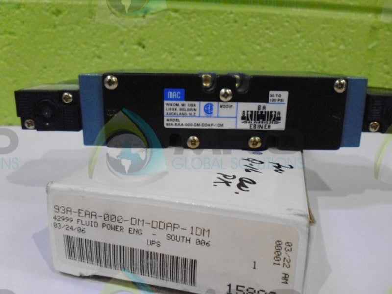 MAC 93A-EAA-000-DM-DDAP SOLENOID VALVE  NSMP